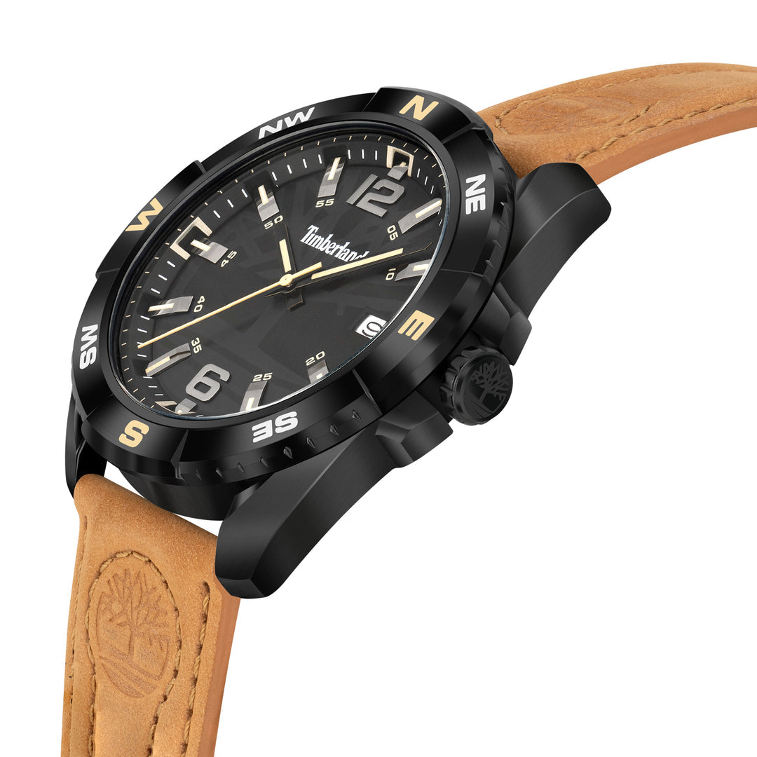 Мъжки часовник Men’s watch Timberland TDWGB2202101 Brown angled view