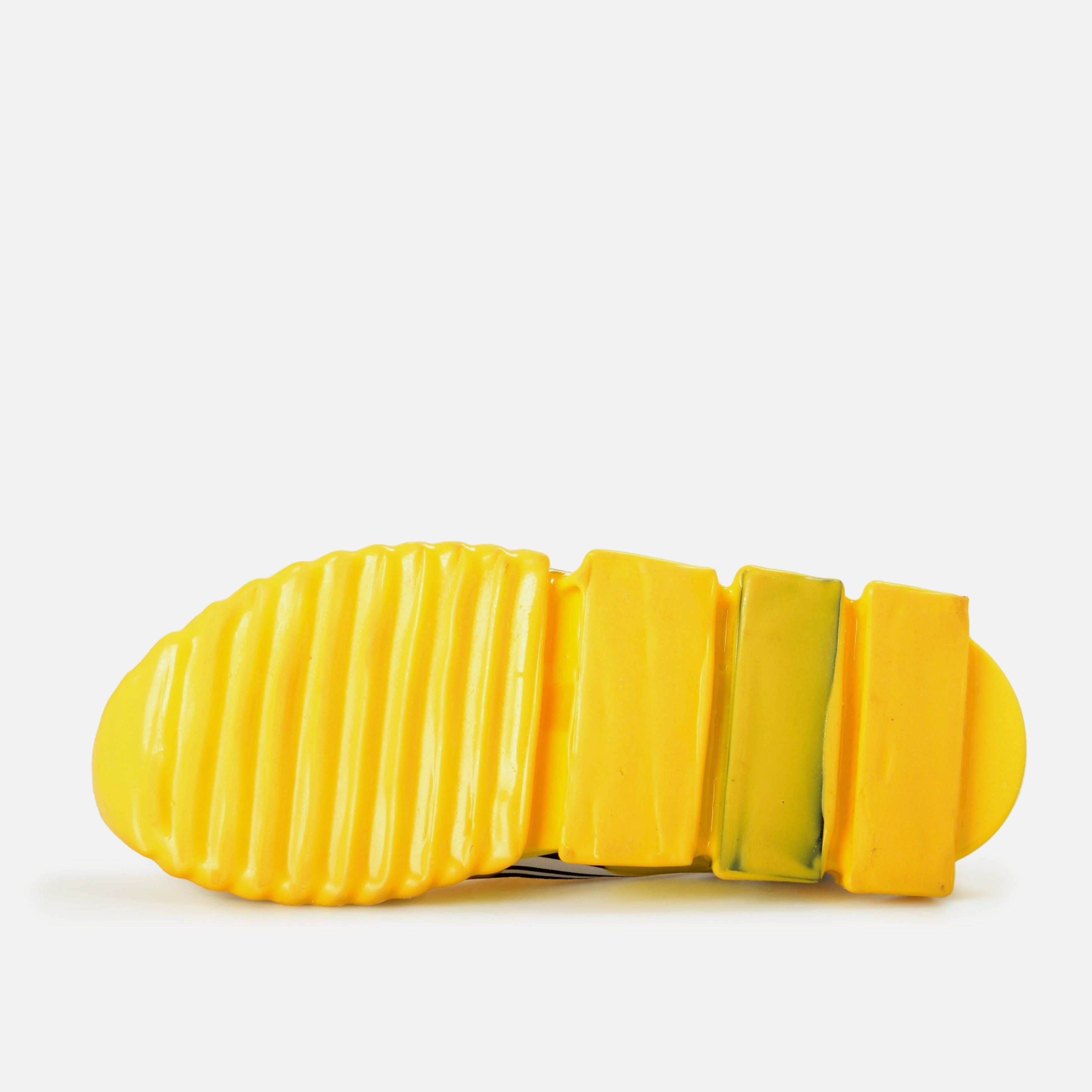 Унисекс луксозни маратонки Dolce & Gabbana Sorrento Yellow Slip On Sneakers в жълто