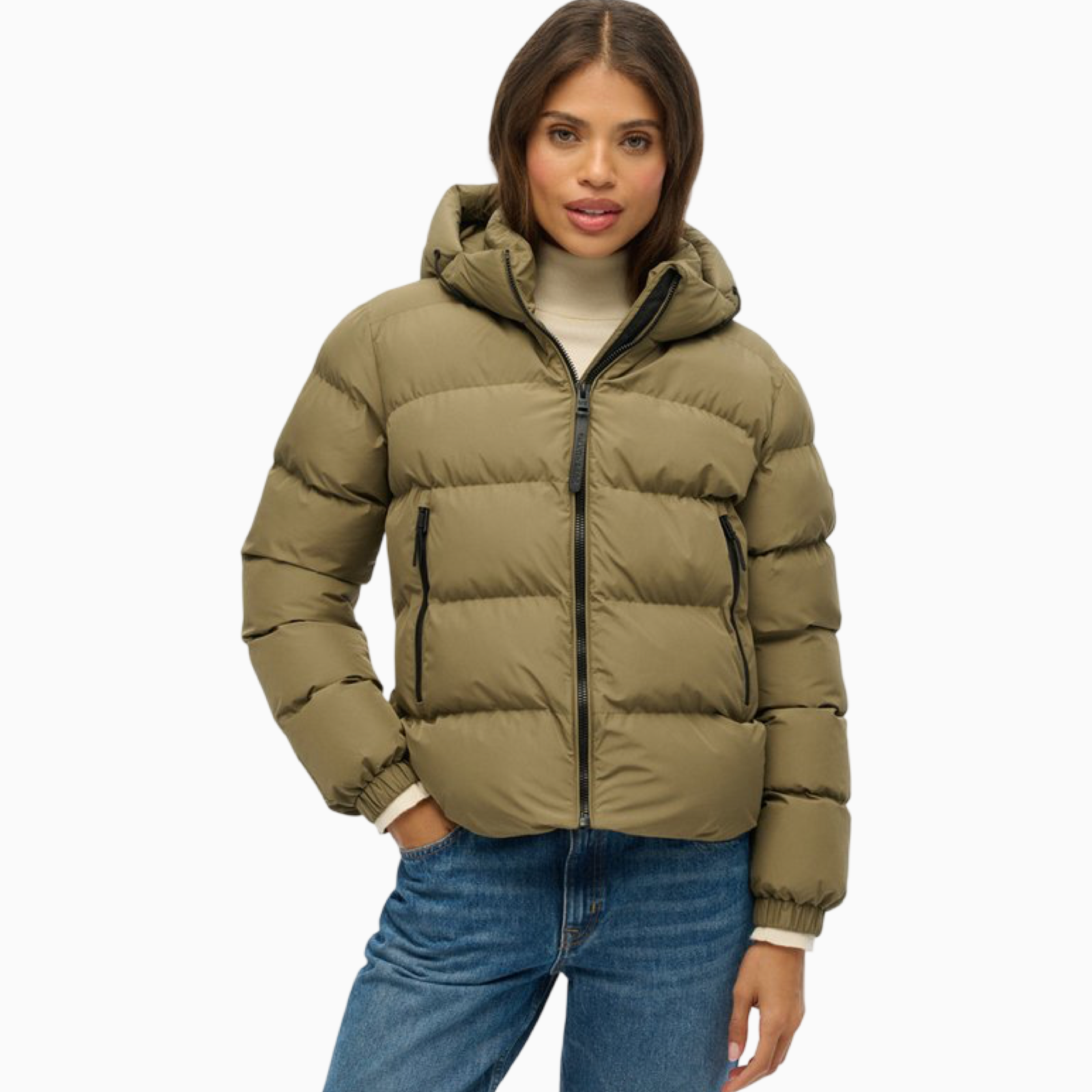 Дамско зимно яке Superdry Women Jacket W5011996A Front View
