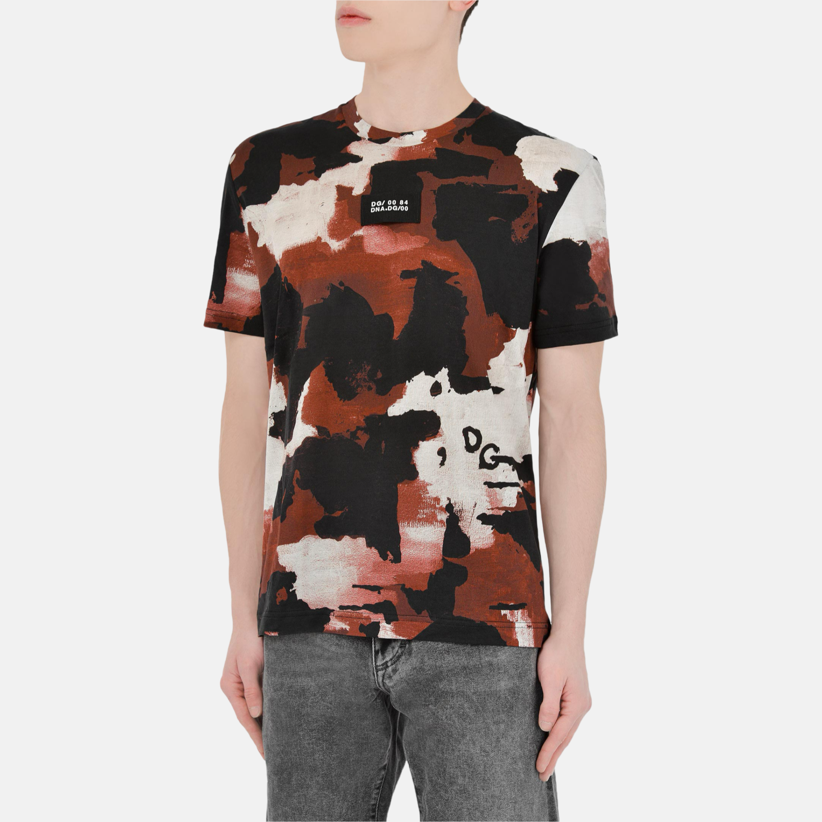 Мъжка камуфлажна тениска Dolce & Gabbana G8MQ5Z HS7E6