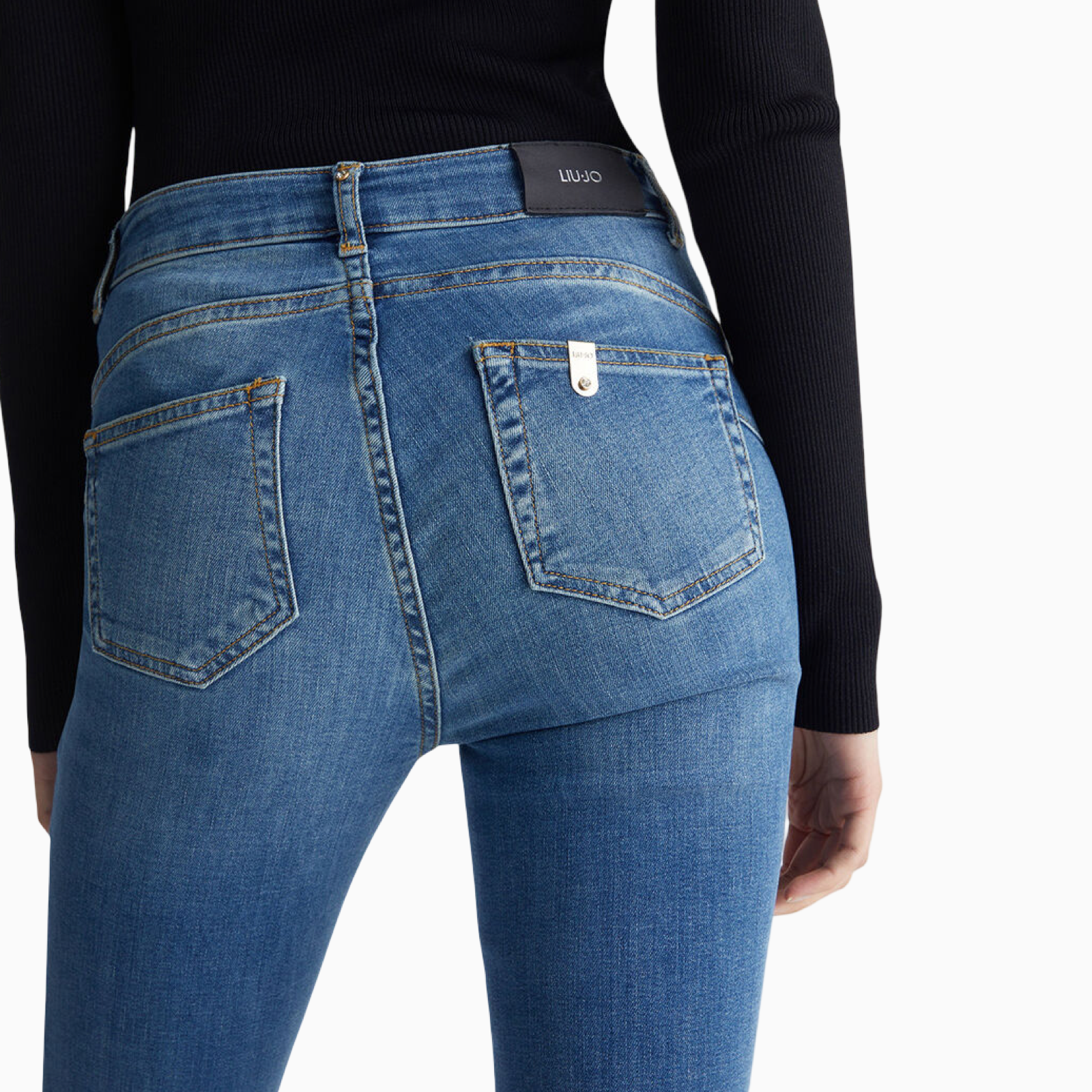 Дамски дънки Liu Jo UXX043D4538 Back View