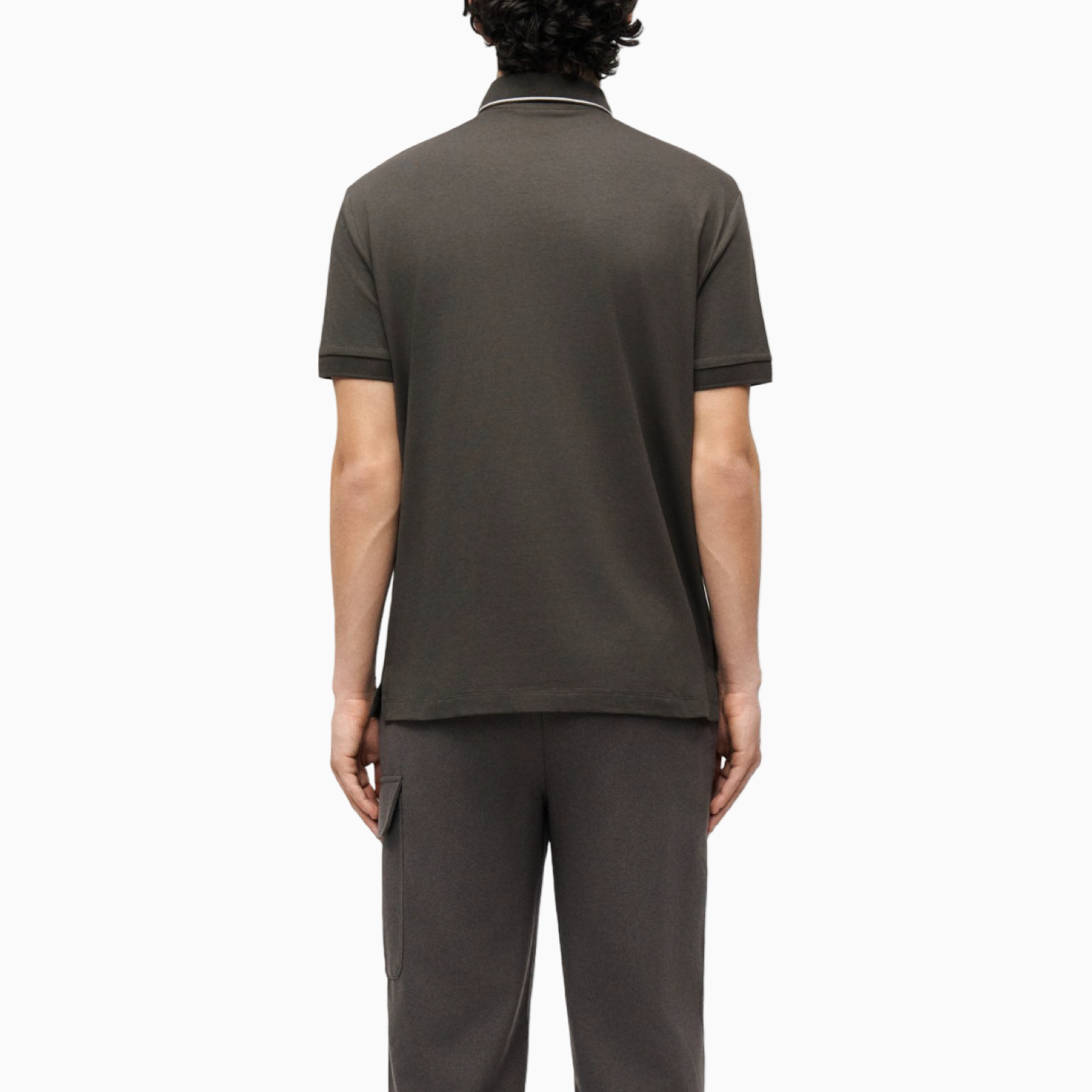 Мъжка поло тениска Armani Exchange Men Polo XM001289 AF10363 M8317 Back View