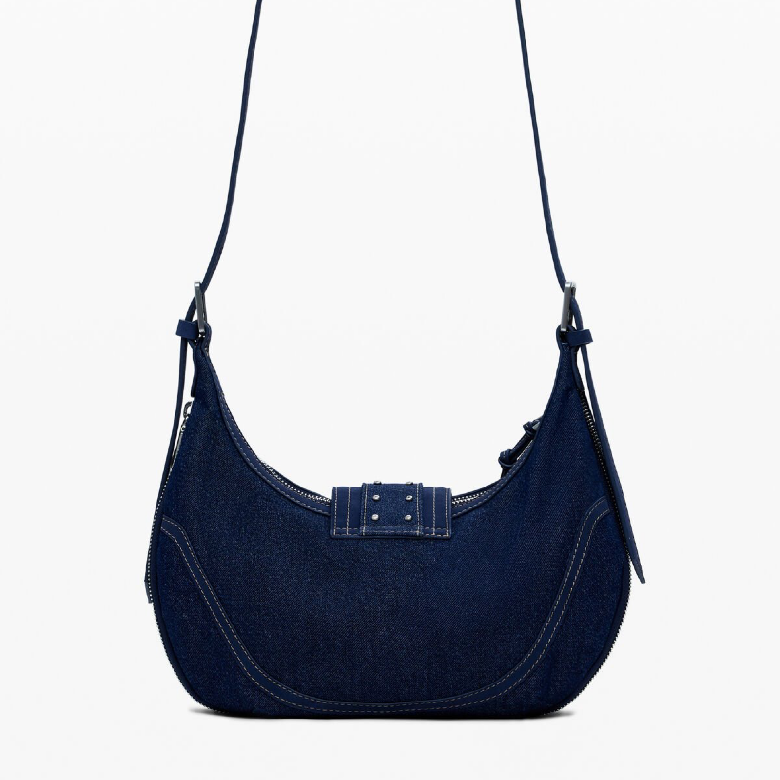 Дамска синя чанта Desigual Women Handbag 25WAXD24 Back View