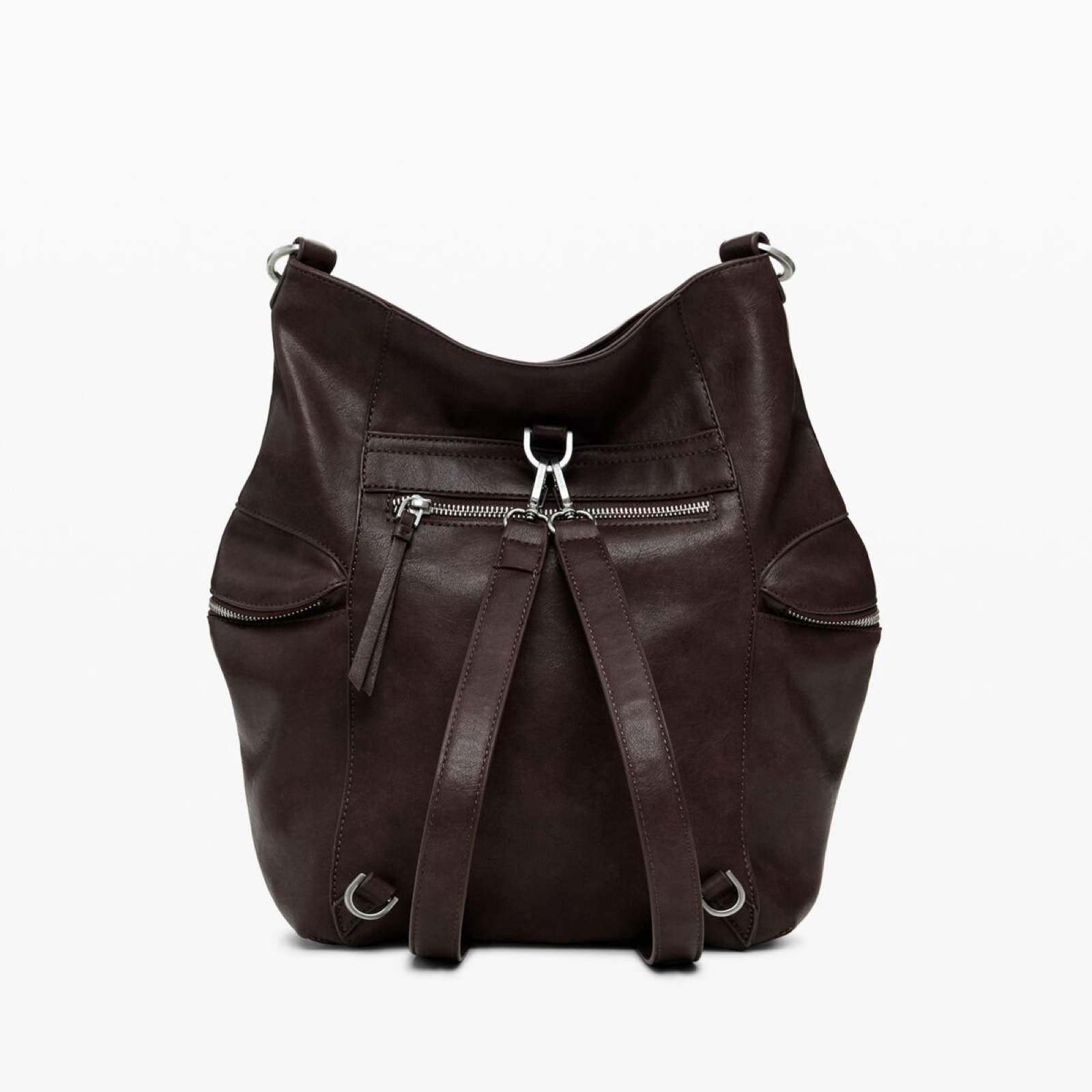 Дамска кафява чанта Desigual Women Bag 25WAKP29 Back View