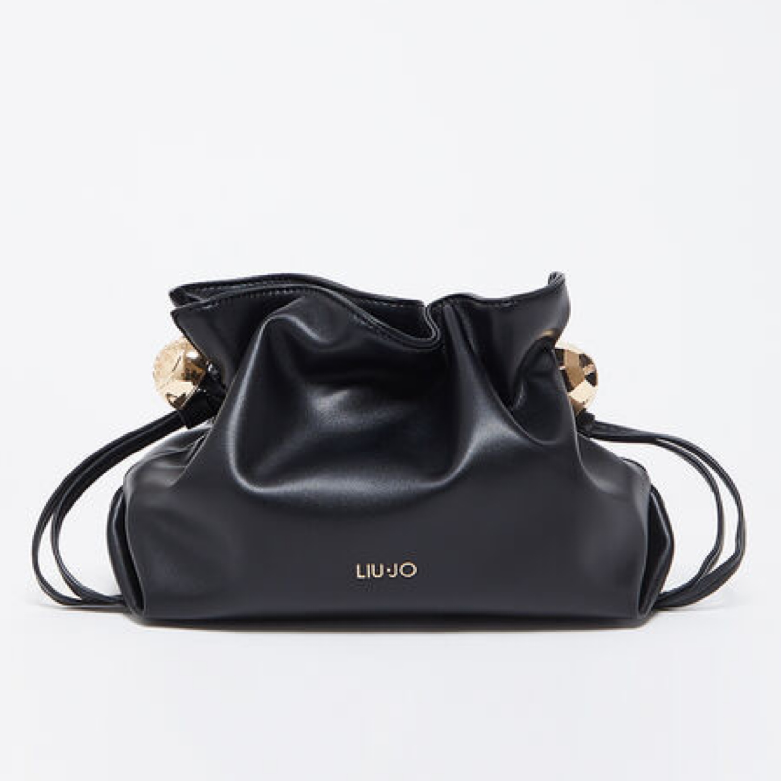 Дамска черна чанта Lui Jo Riccy Shoulder Bag AA6099 E0958 22222 Front View