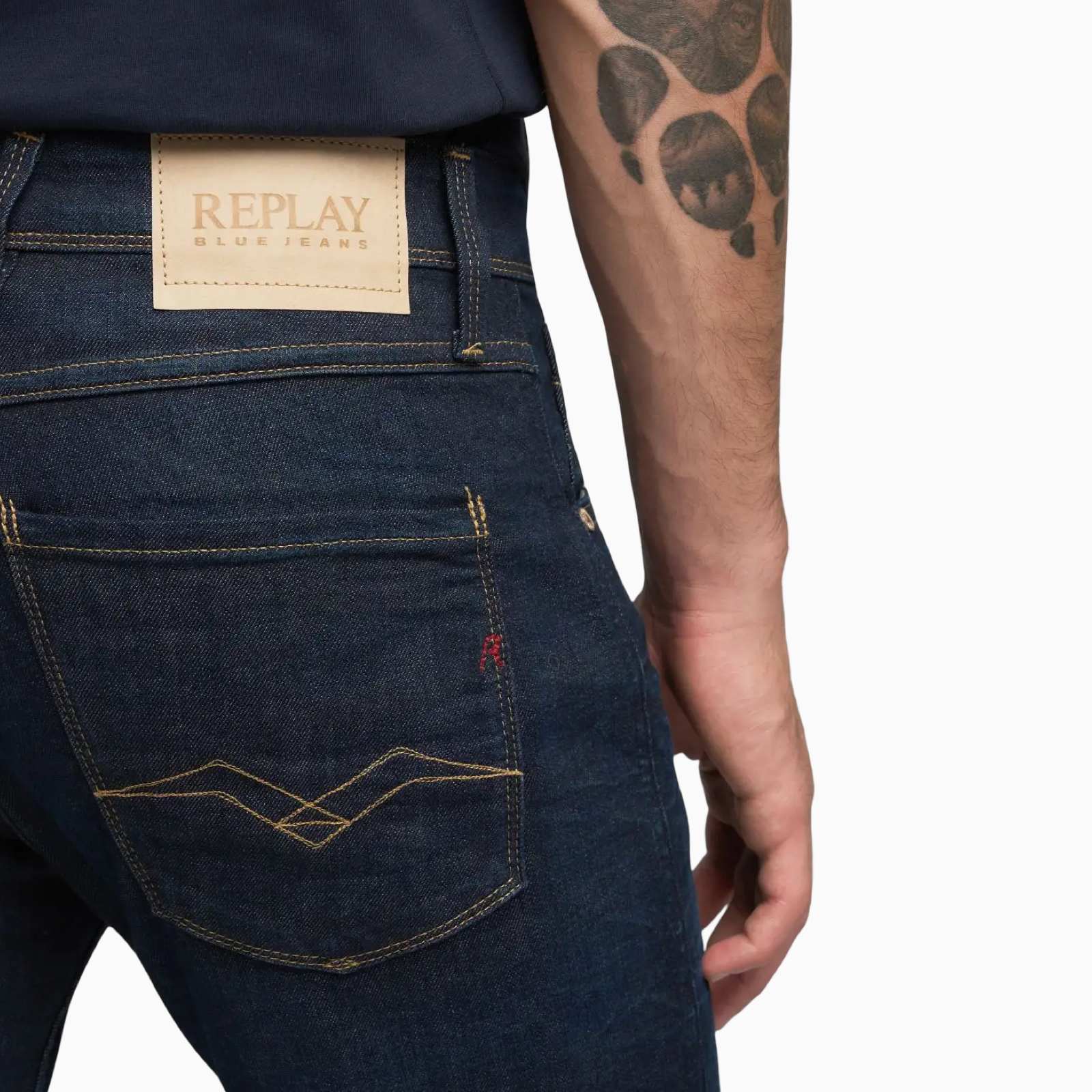 Мъжки дънки Replay Men Jeans M914Y.000.573 922 Close-Up