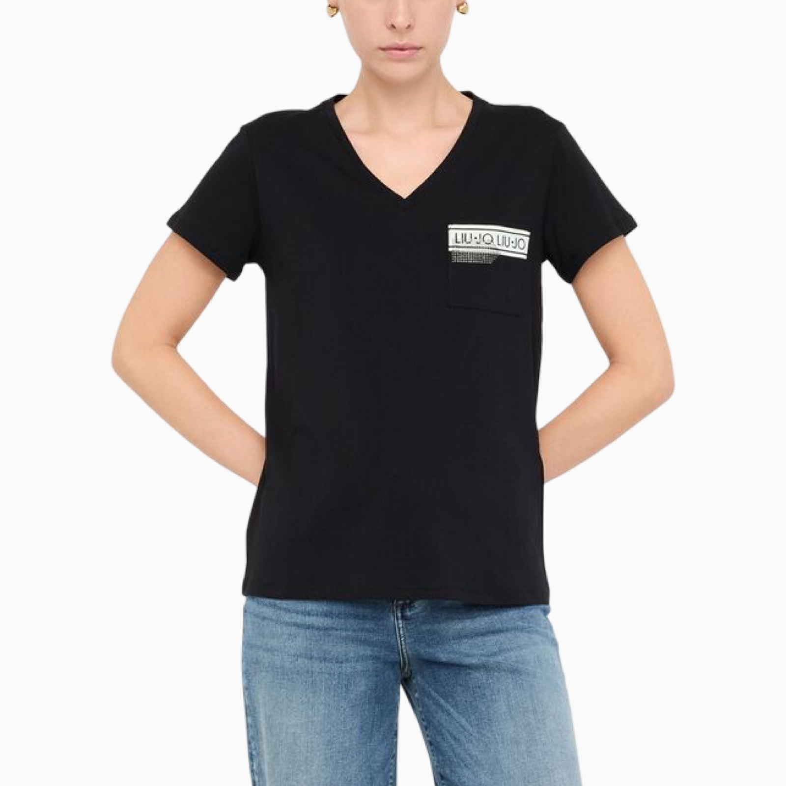 Дамска тениска Liu Jo Women T-shirt
TF5167 JS923 Front View