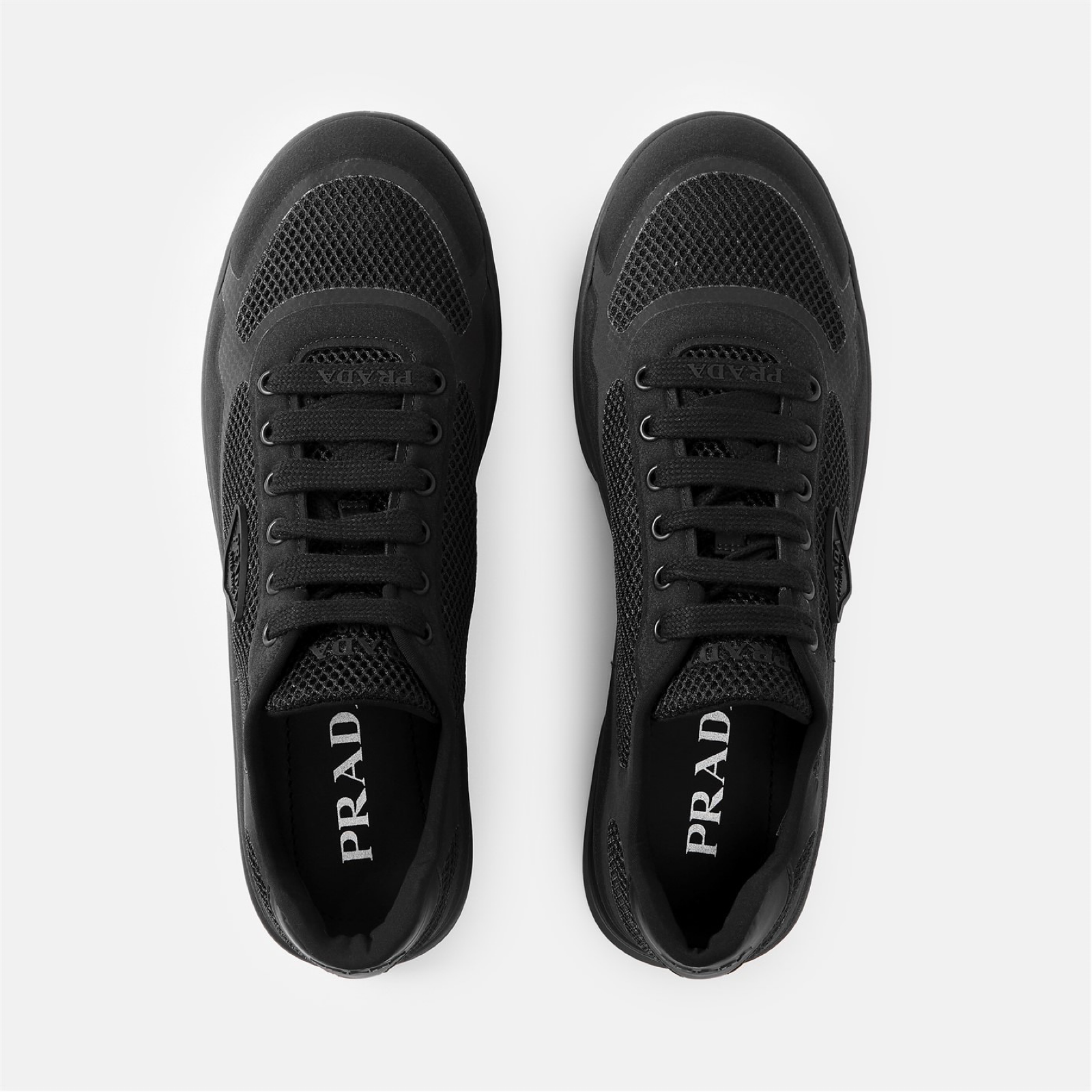 Prada Re-Nylon Women Sneakers 1E937NYZUF050F0002 Top View