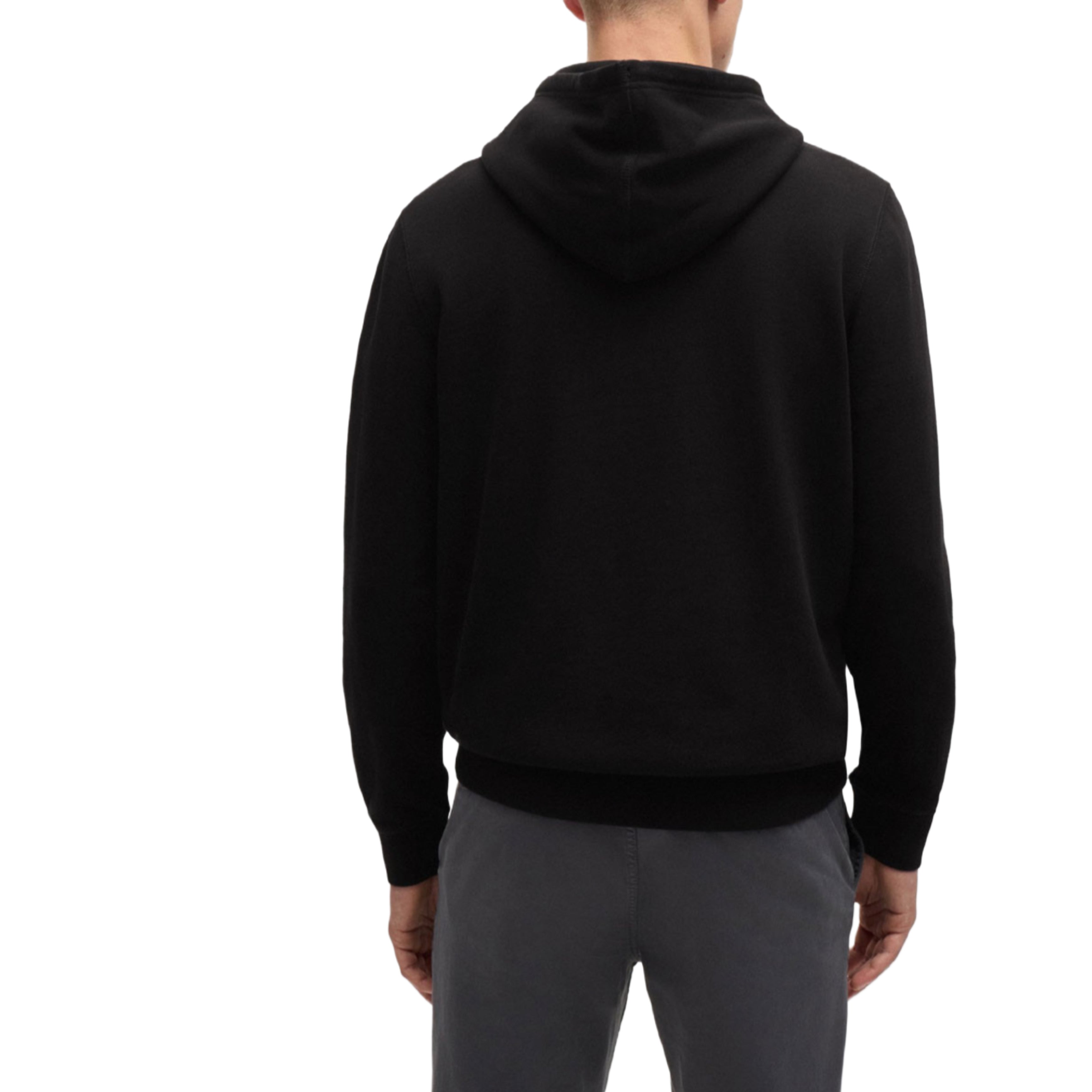 Мъжки суичър Men’s cotton sweatshirt Hugo Boss We Talk 50509314 Black back view
