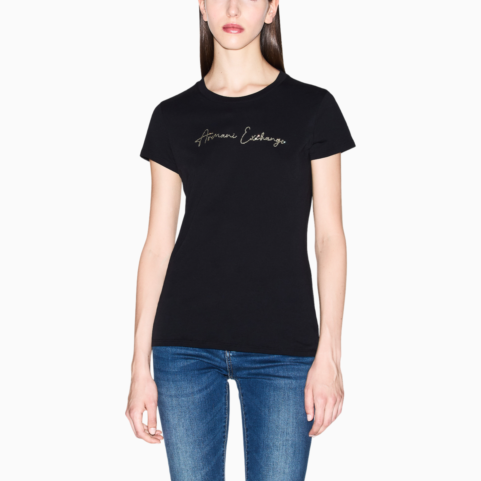 Дамска тениска Armani Exchange Women T-shirt XW001457 AF10356 MC021 Front View