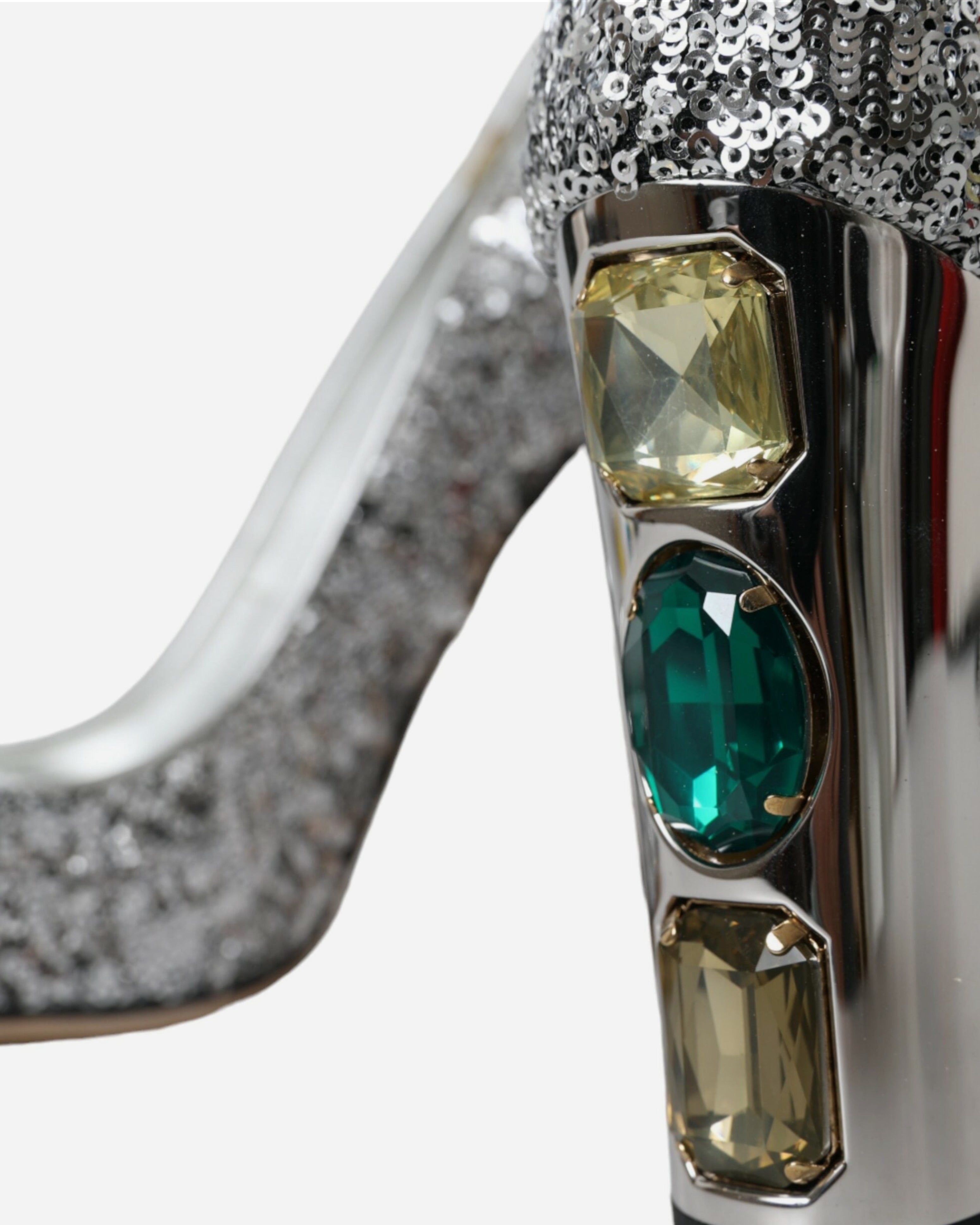 Dolce & Gabbana Sequin Embellished Heels