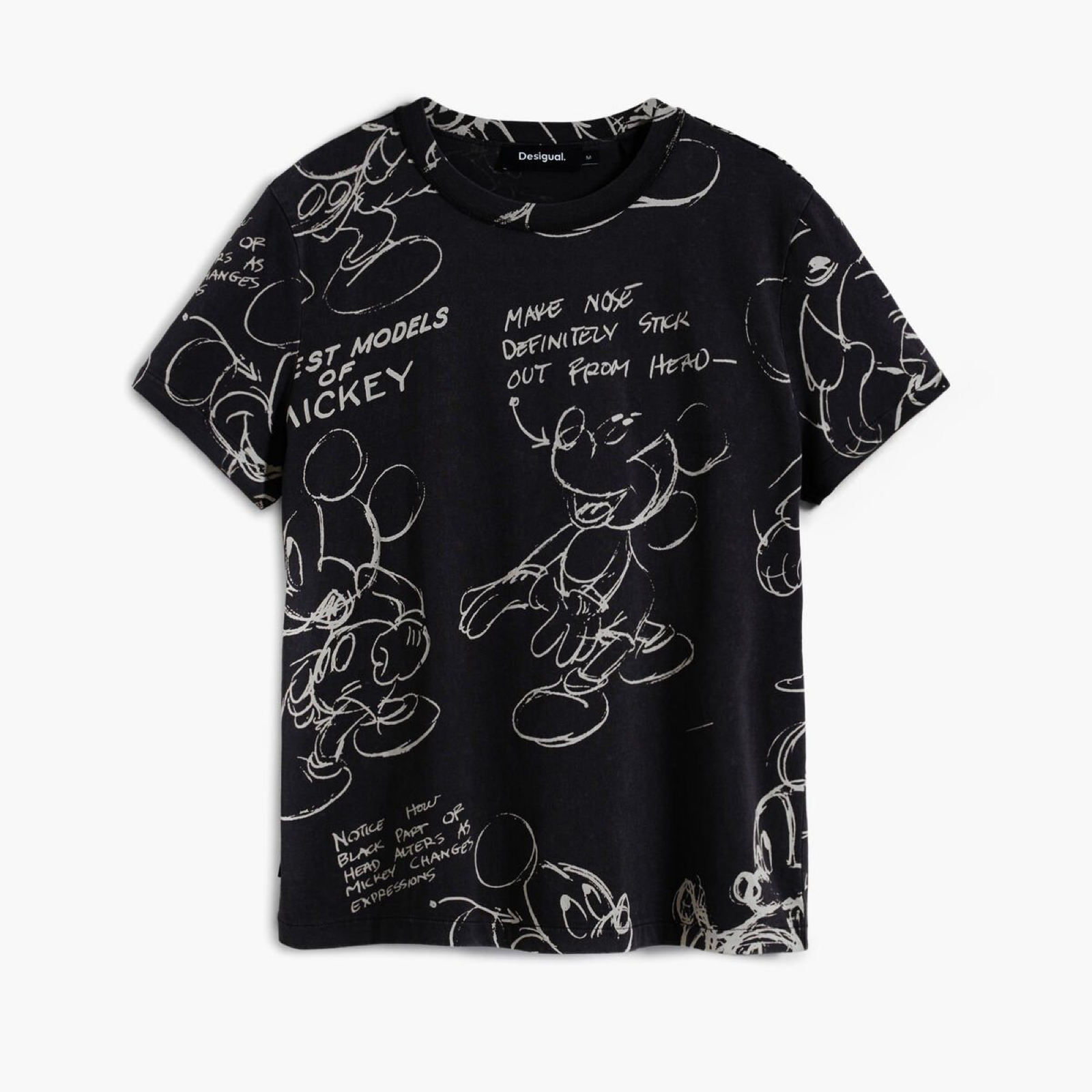Дамска тениска Desigual Women T-shirt 25WWTK03 Front View