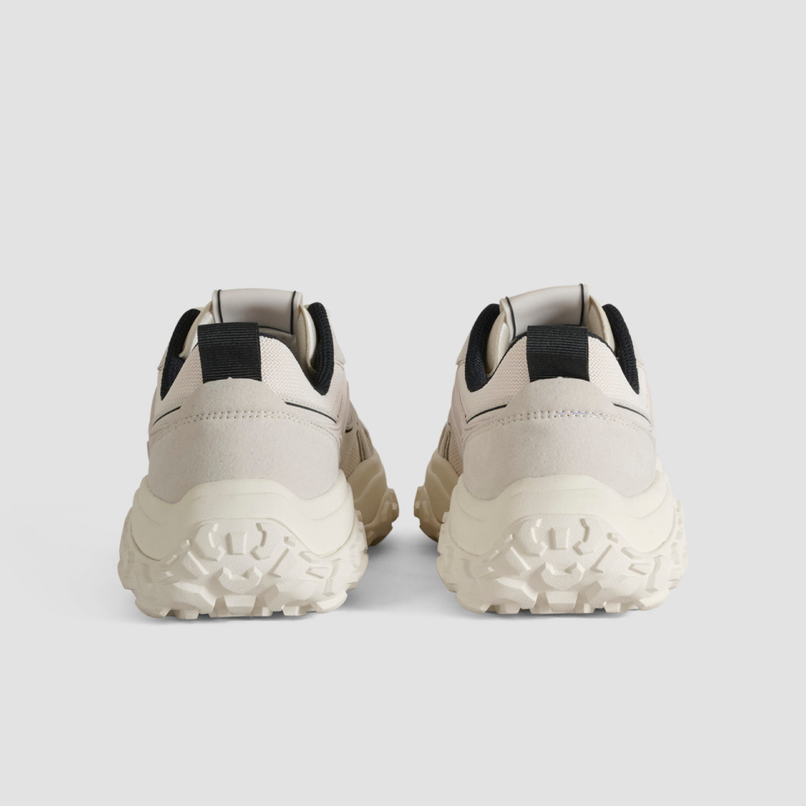 Мъжки бели кецове Antony Morato Men Sneakers MMFW01868-LE500181-1018 Heel View