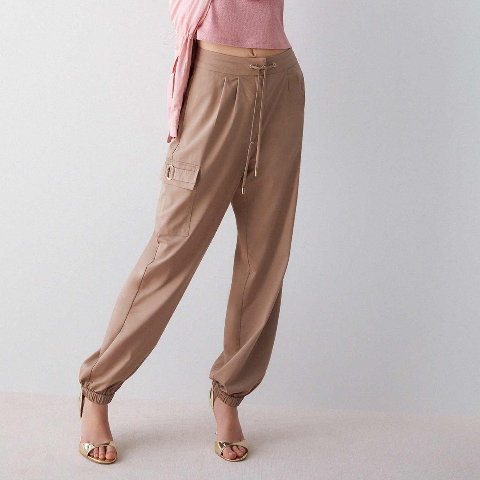 Дамски панталон Liu Jo Women Trousers TA6154 TS922 61412 Front View