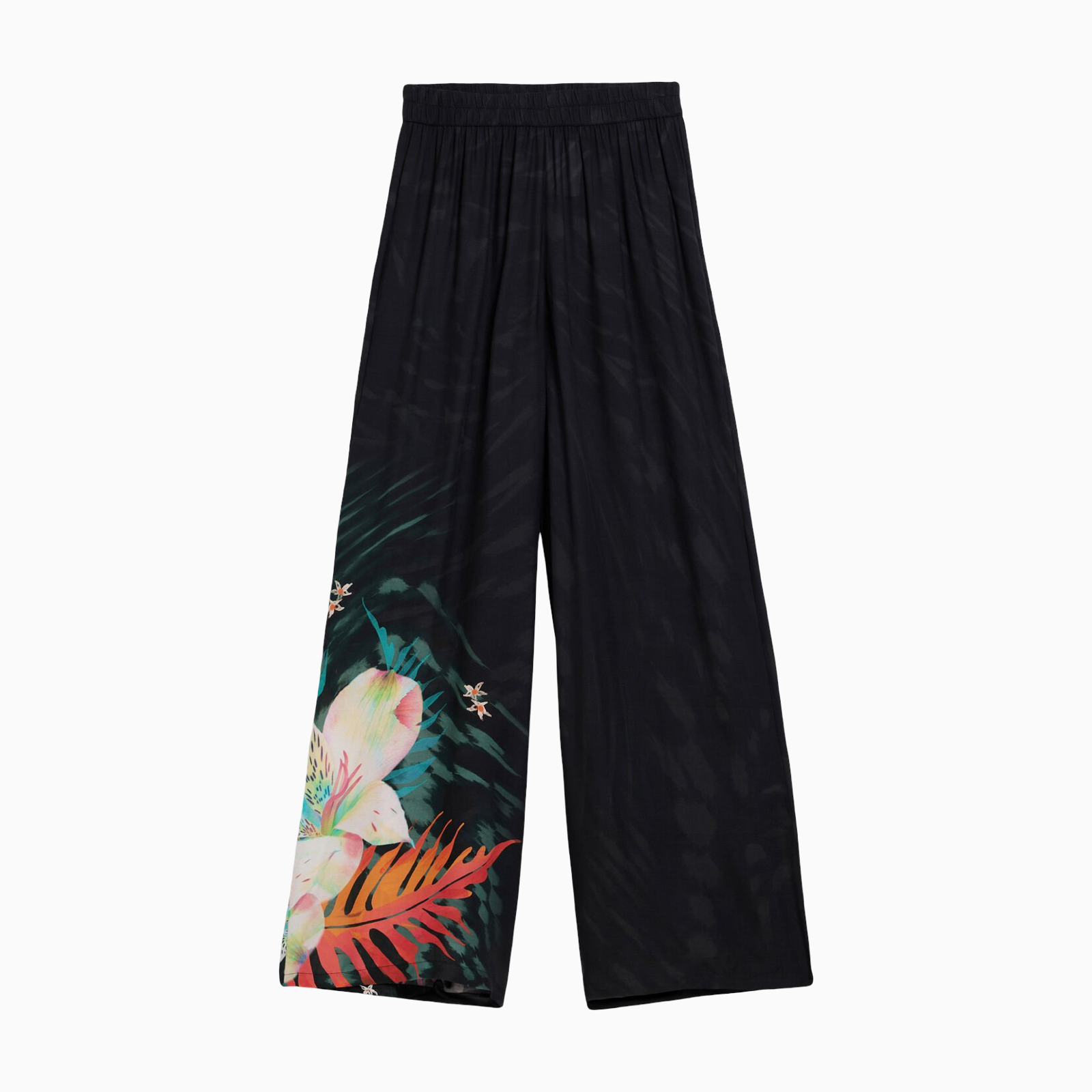 Дамски панталон Desigual Women Trousers 26SWPW52 2000 Front View