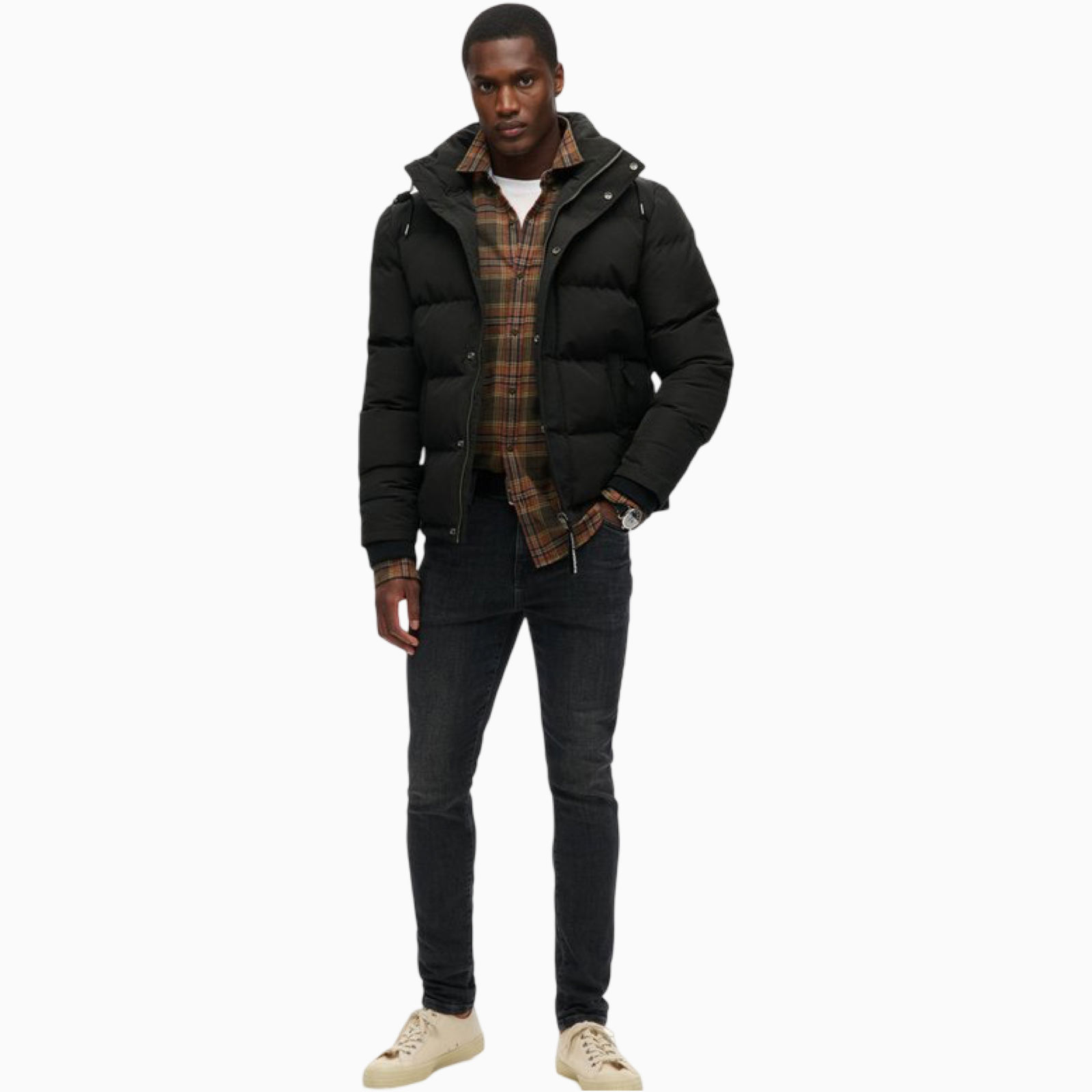 Мъжко зимно яке Superdry Everest Men Jacket M5011743A Front View