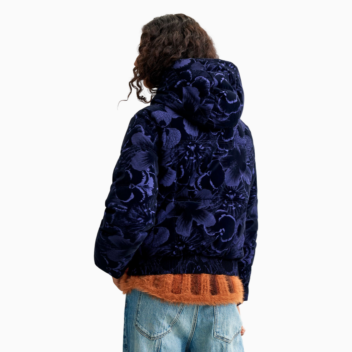Дамско яке Desigual Women Jacket 26WWEW38 5000 Back View