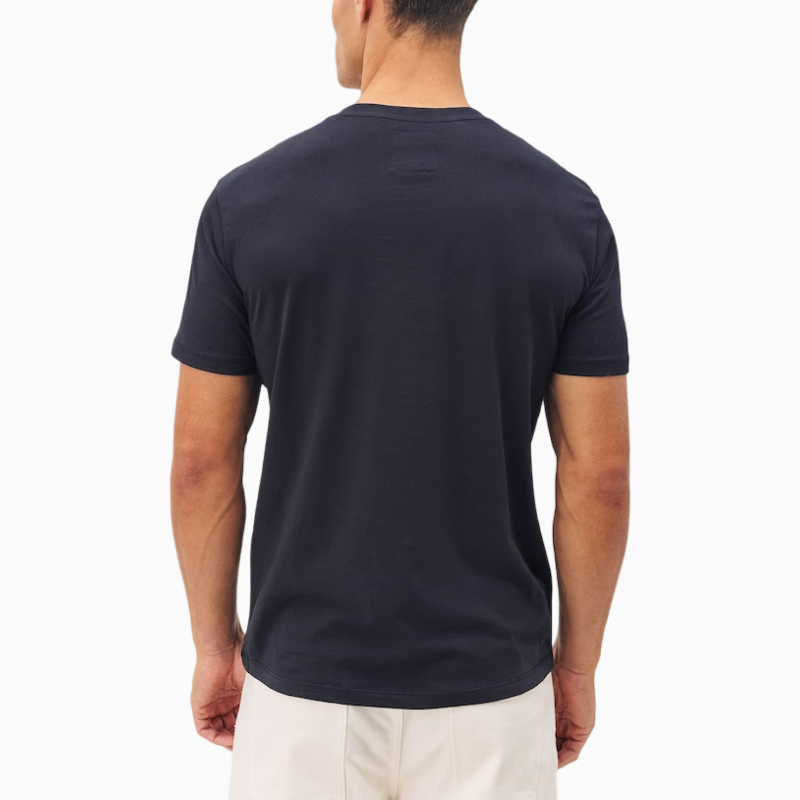 Мъжка тъмно синя тениска Armani Exchange Men T-shirt XM000365 AF12308 UB101 Back View