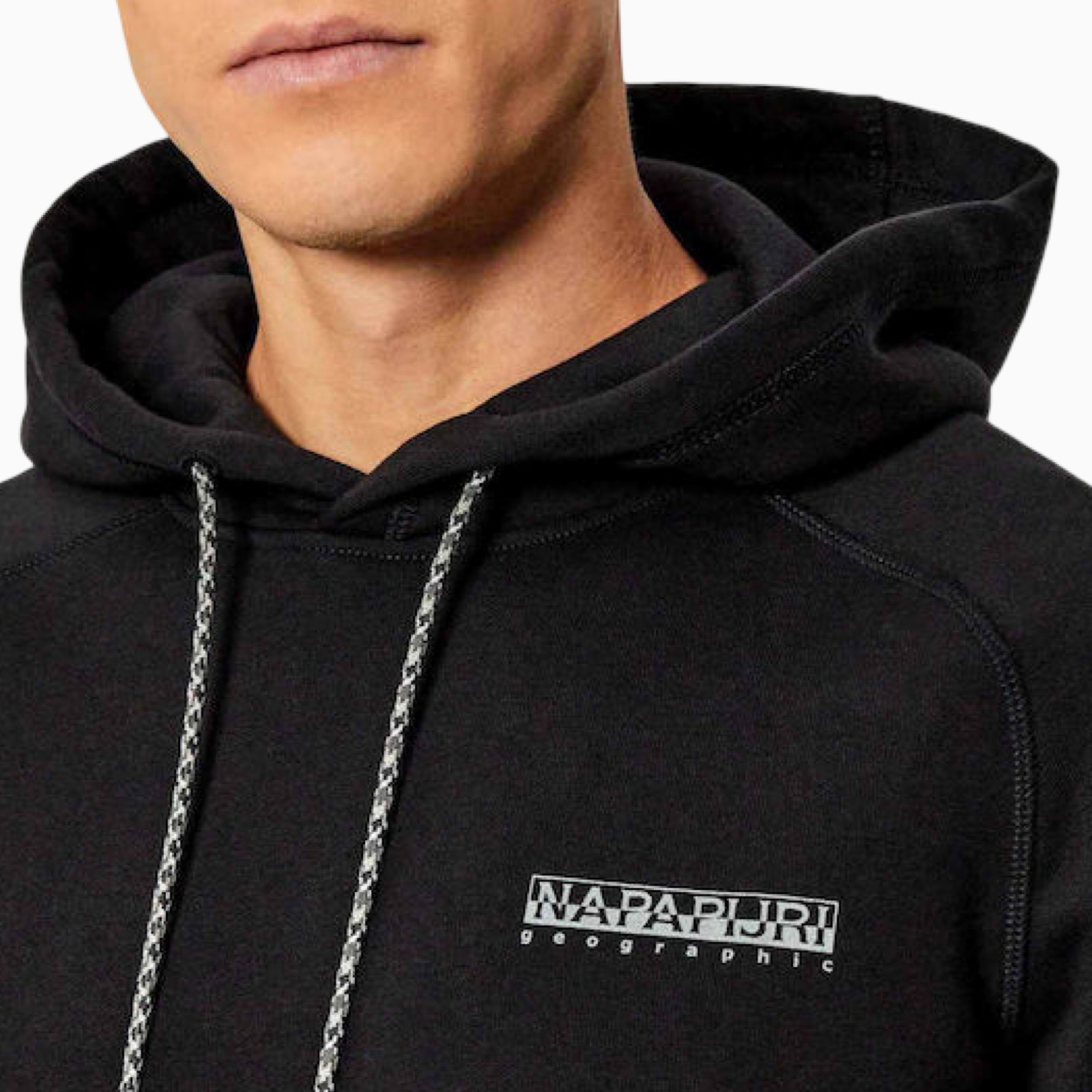 Мъжко худи Napapijri Men Hoodie NP0A88SR Close-Up