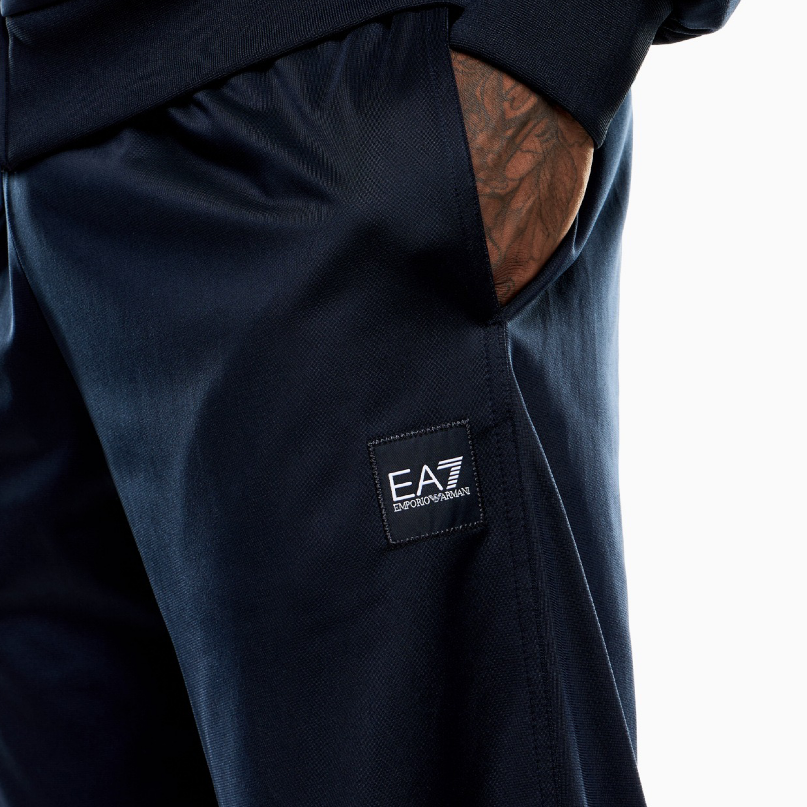 Мъжки син екип EA7 Emporio Armani Men Tracksuit 7M000914 AF10377 Close-Up