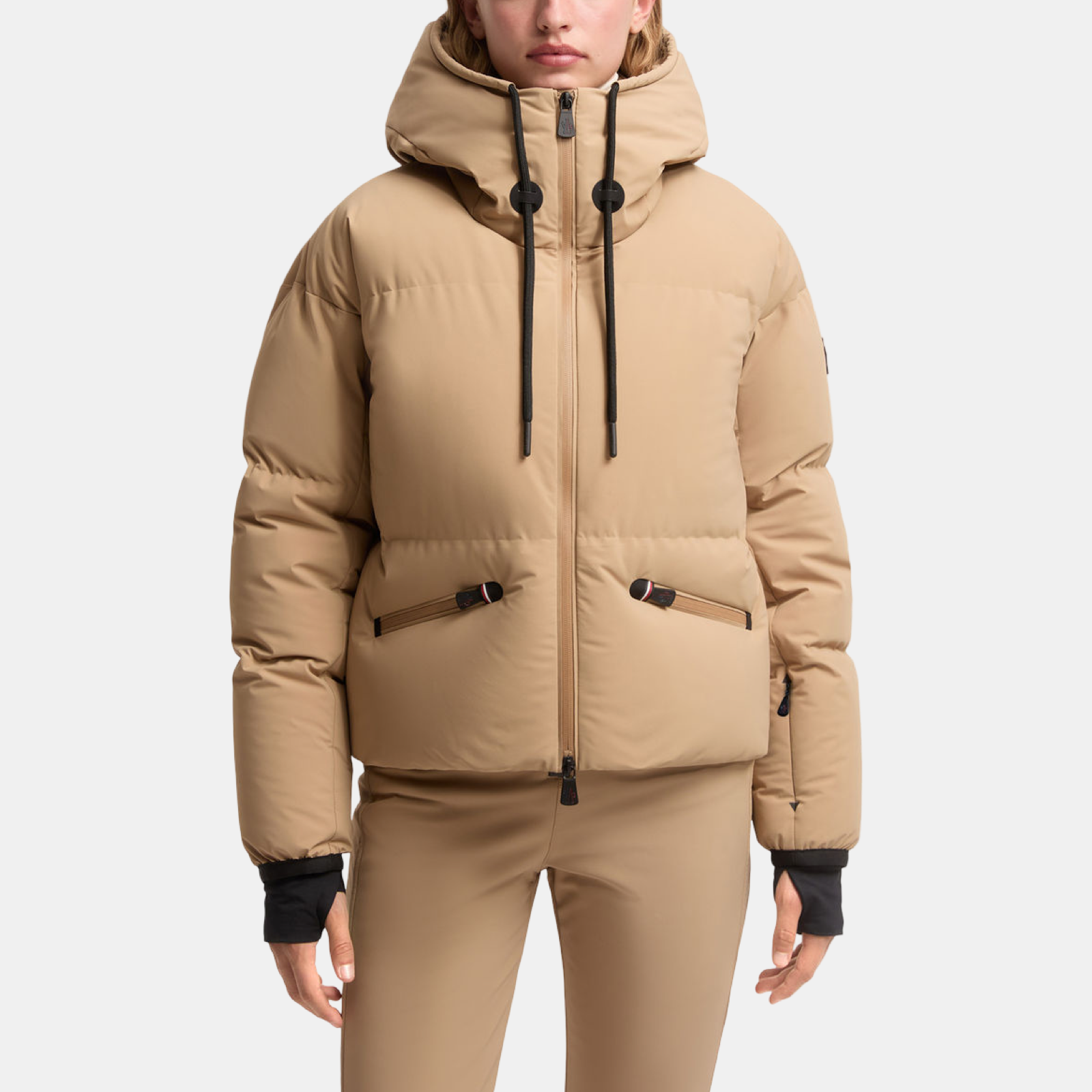 Moncler Grenoble Allesaz Women Bomber Jacket K20981A 000565 97S3 Front View
