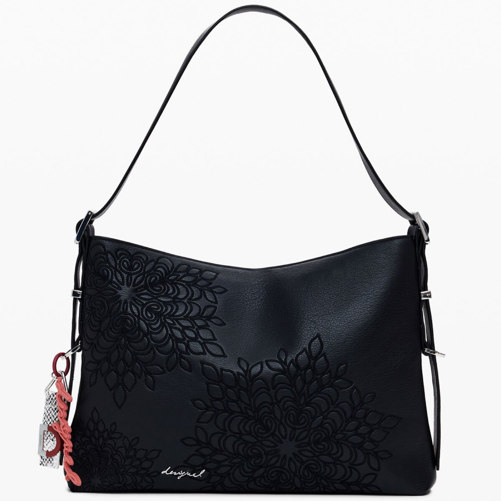 Дамска черна чанта Desigual Women Handbag 25WAXPA0 Front View
