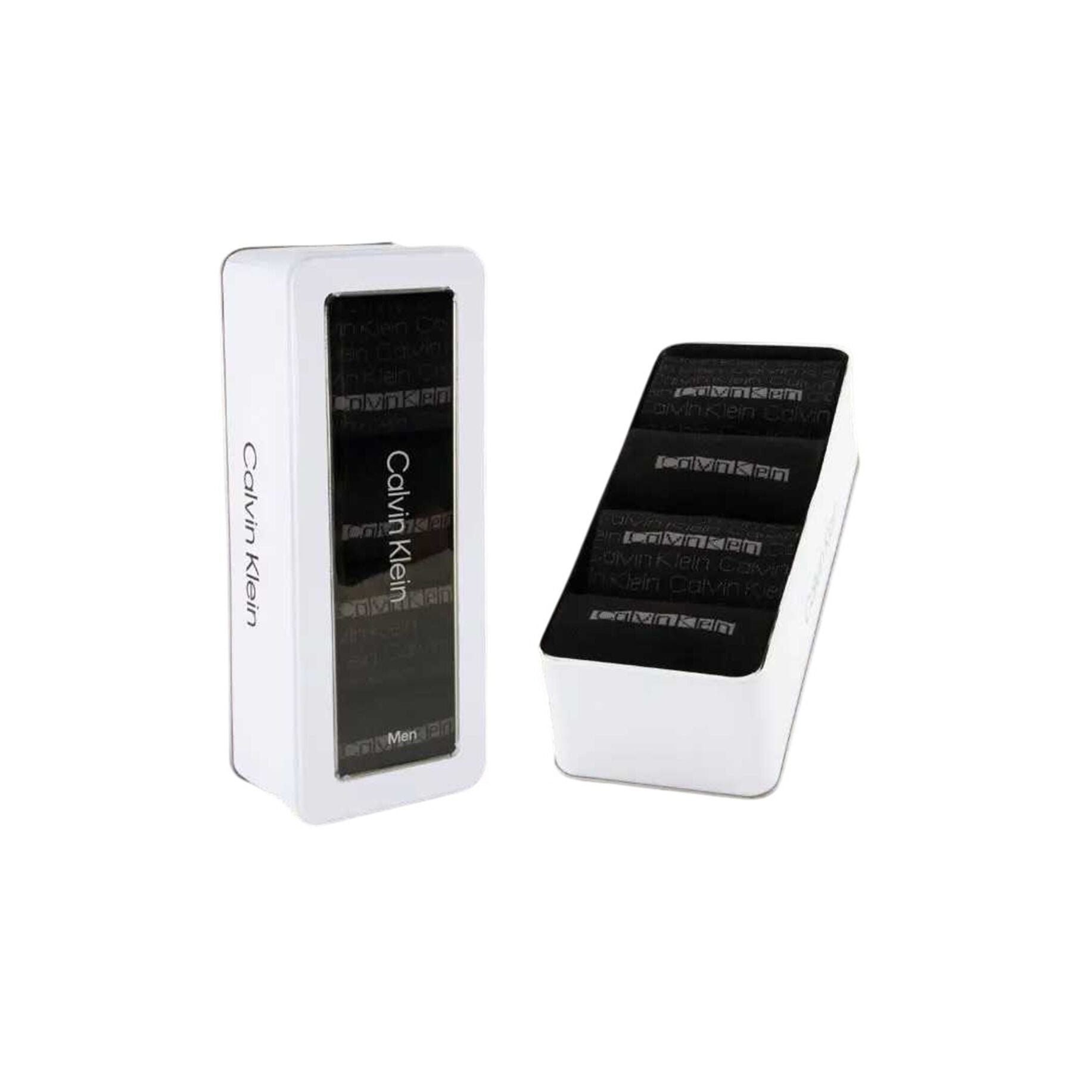 Подаръчен комплект с 4 чифта чорапи в кутия Men’s socks 4-pack gift box Calvin Klein 701235980 001 Black