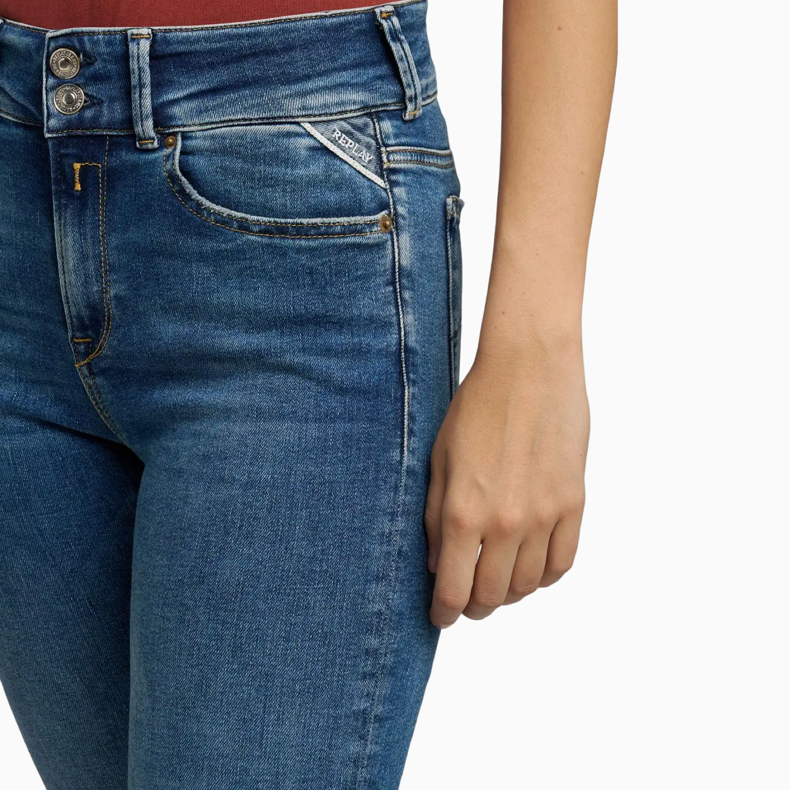 Дамски дънки Replay Women Jeans WLW689.000.805 723 Close-Up