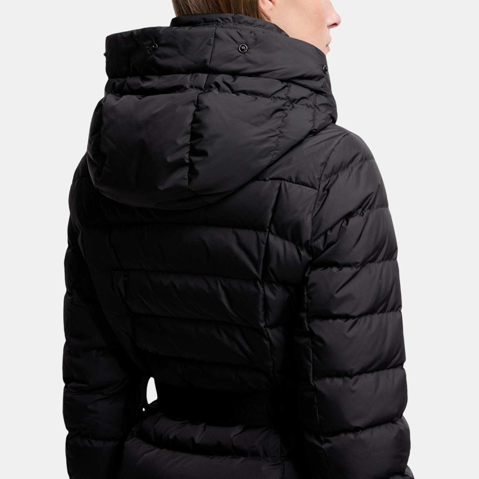 Moncler Grenoble Beverley Shearling-Trimmed Women Ski Down Jacket K20981A 000665 399E Close-Up