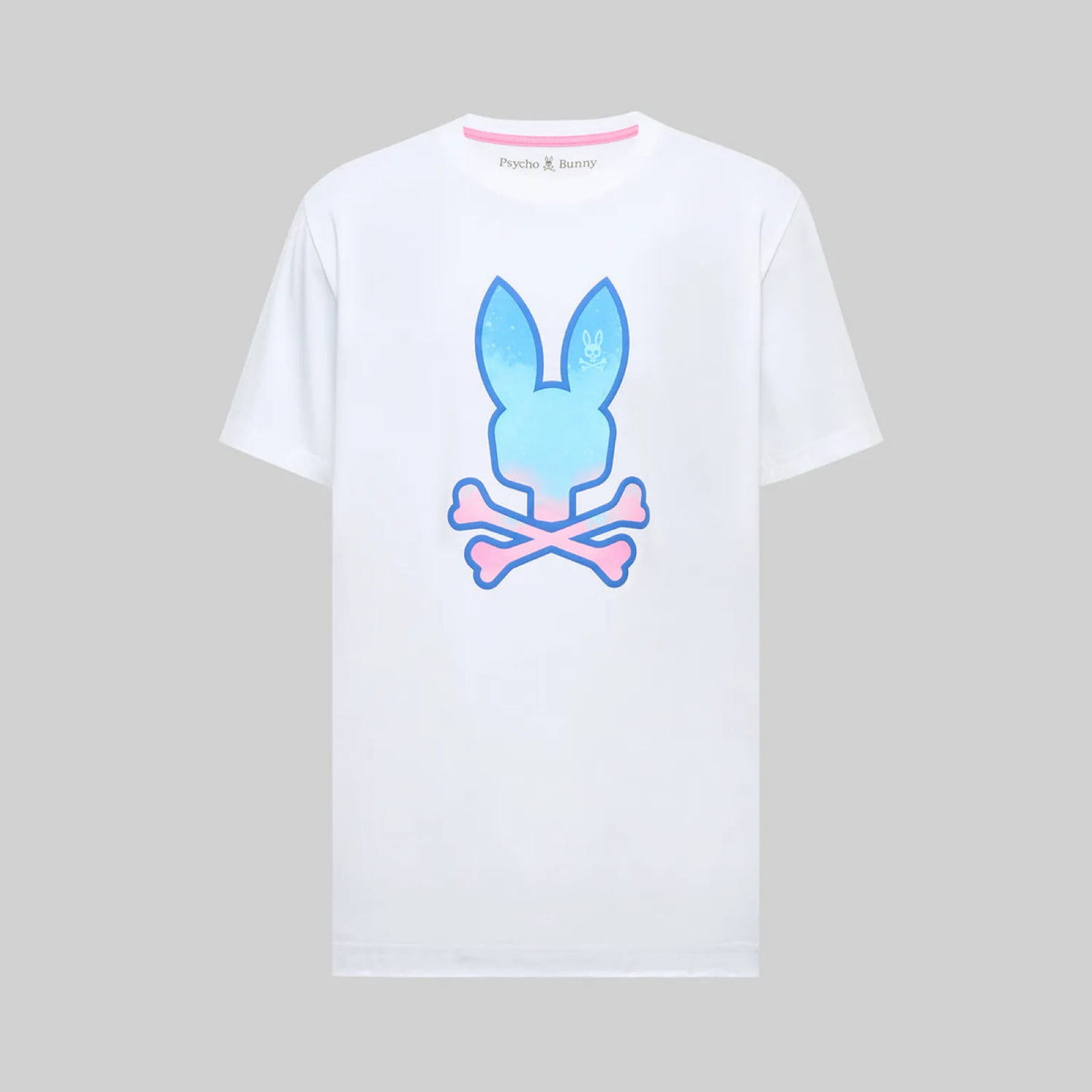 Мъжка тениска Psycho Bunny Men T-shirt MT0200237 100 Front View