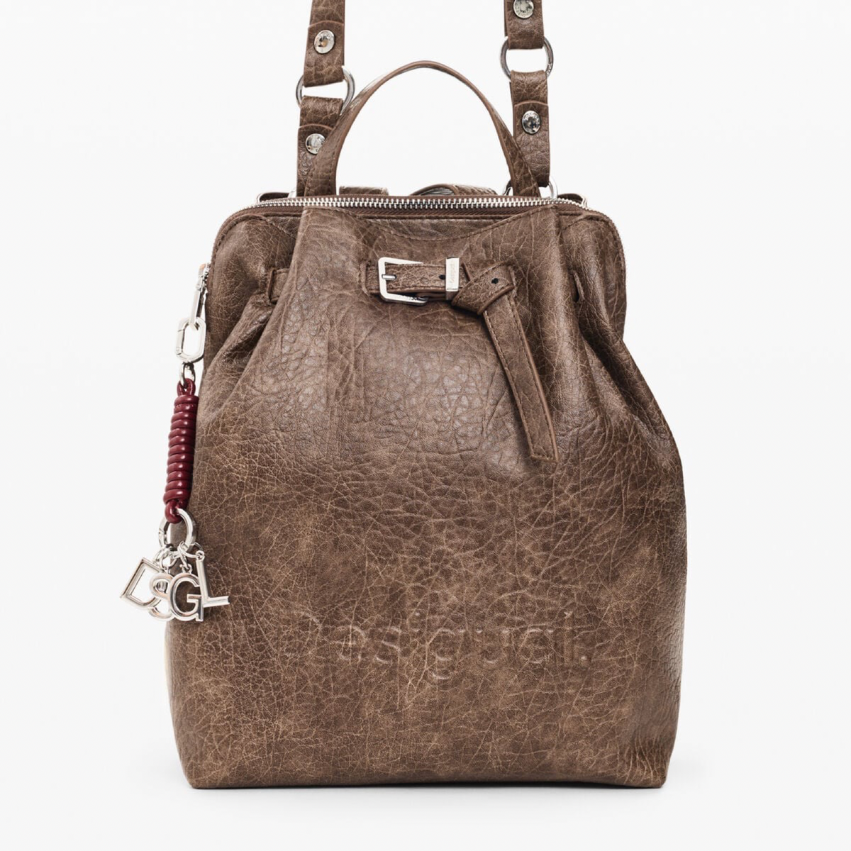 Дамска раница Desigual Women Rucksack 26WAKP33 6044 Front View