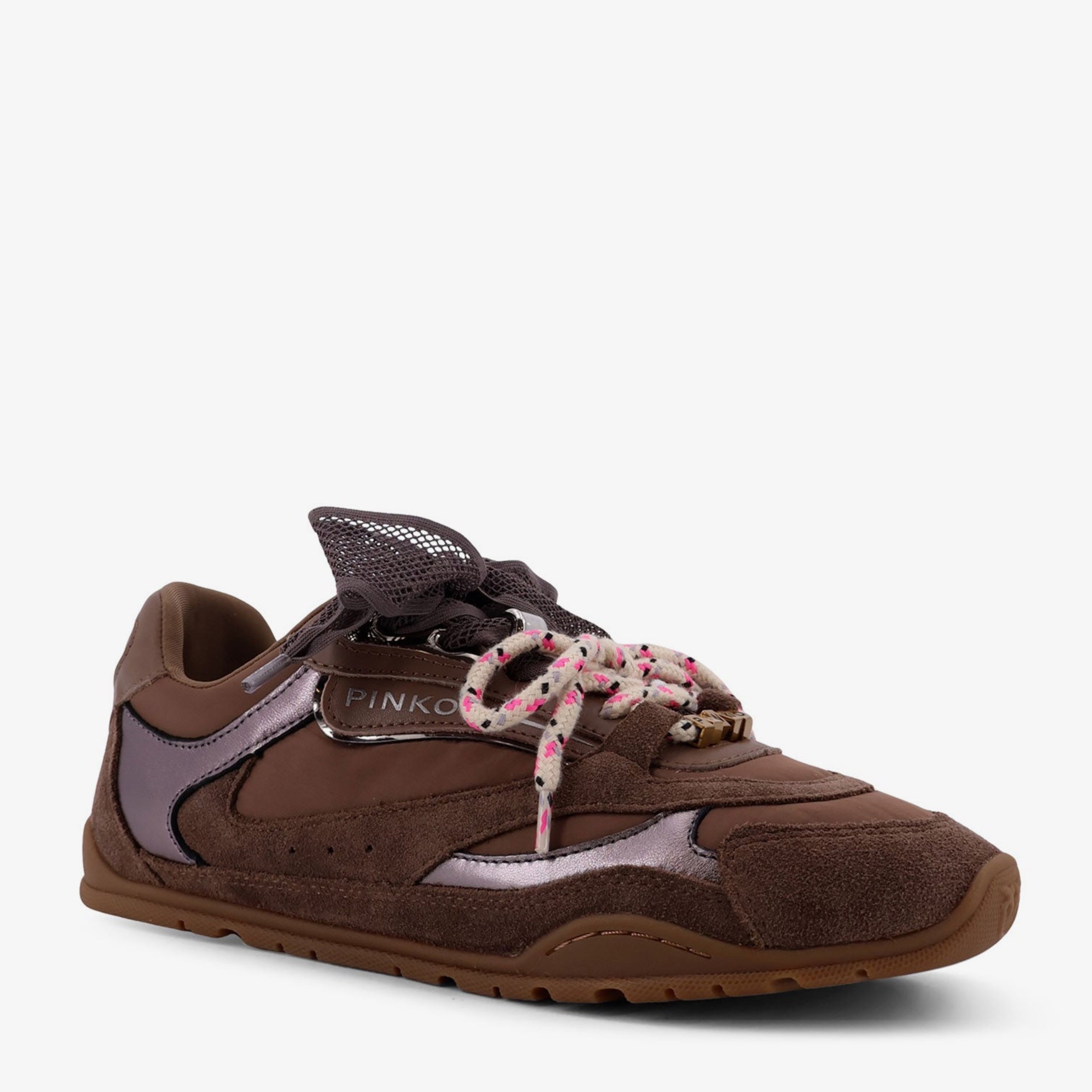 Дамски кецове Women’s sneakers Pinko Yulia
SS0185 P076 L72 Brown angled view