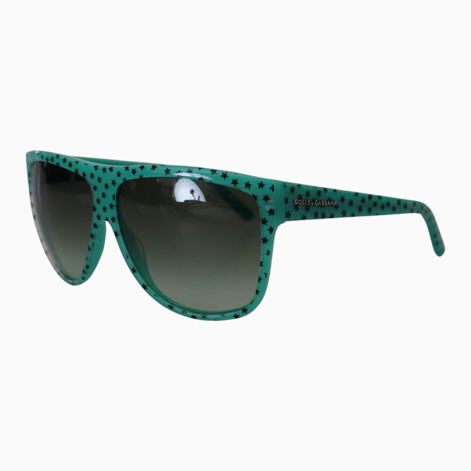 Dolce & Gabbana Chic Square Sunglasses with Star Pattern