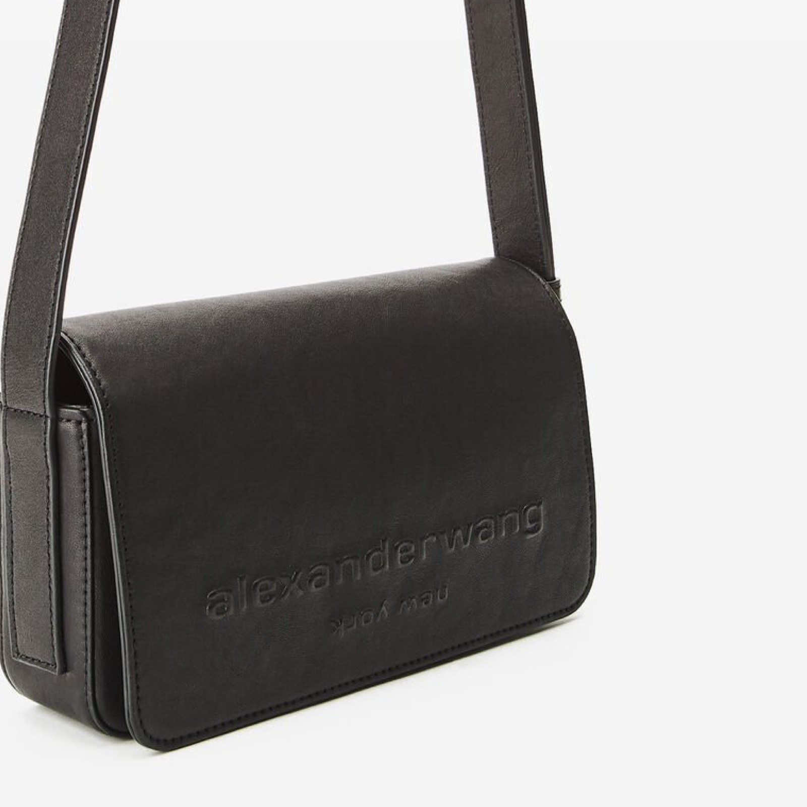 Alexander Wang Punch Flap Crossbody Bag AL20126X01L001BB Close-Up