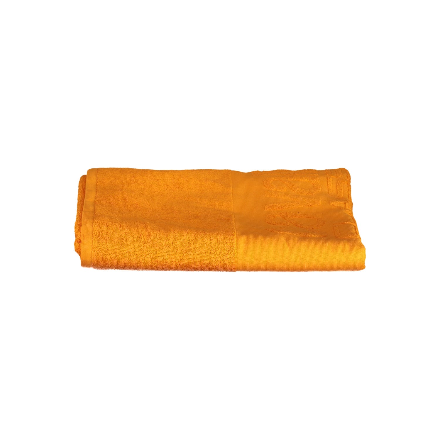Плажна памучна кърпа в оранжево Beach towel Cavalli Class QXH01I RW006 04030 Orange 171 cm / 89 cm folded towel product shot
