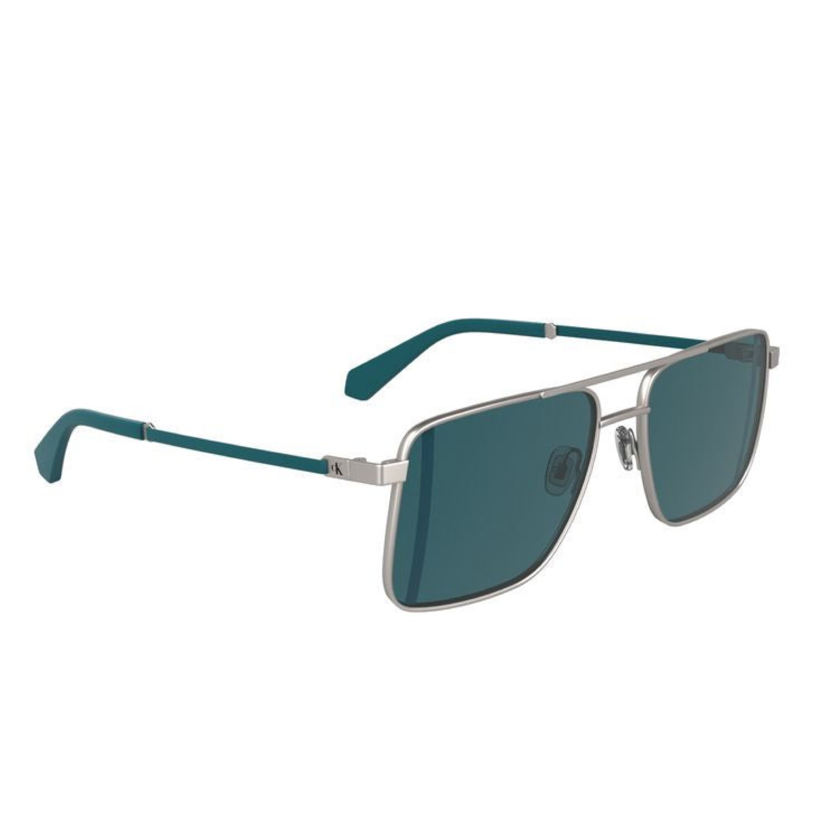 Calvin Klein Gray Metal Men Sunglass