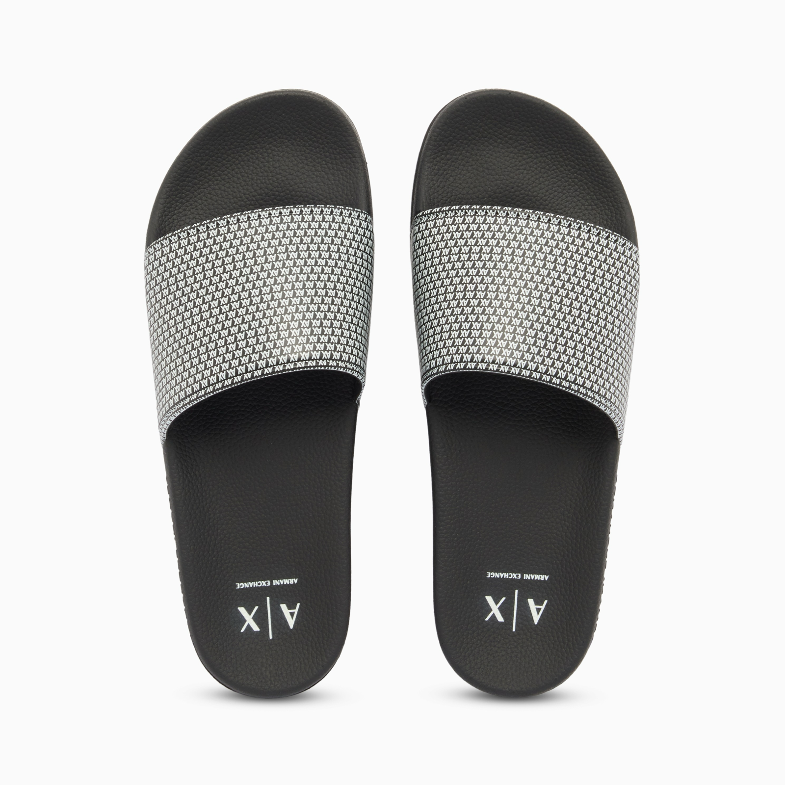 Мъжки чехли Armani Exchange Men Slippers XM002886 AF24948 MC562 Top View