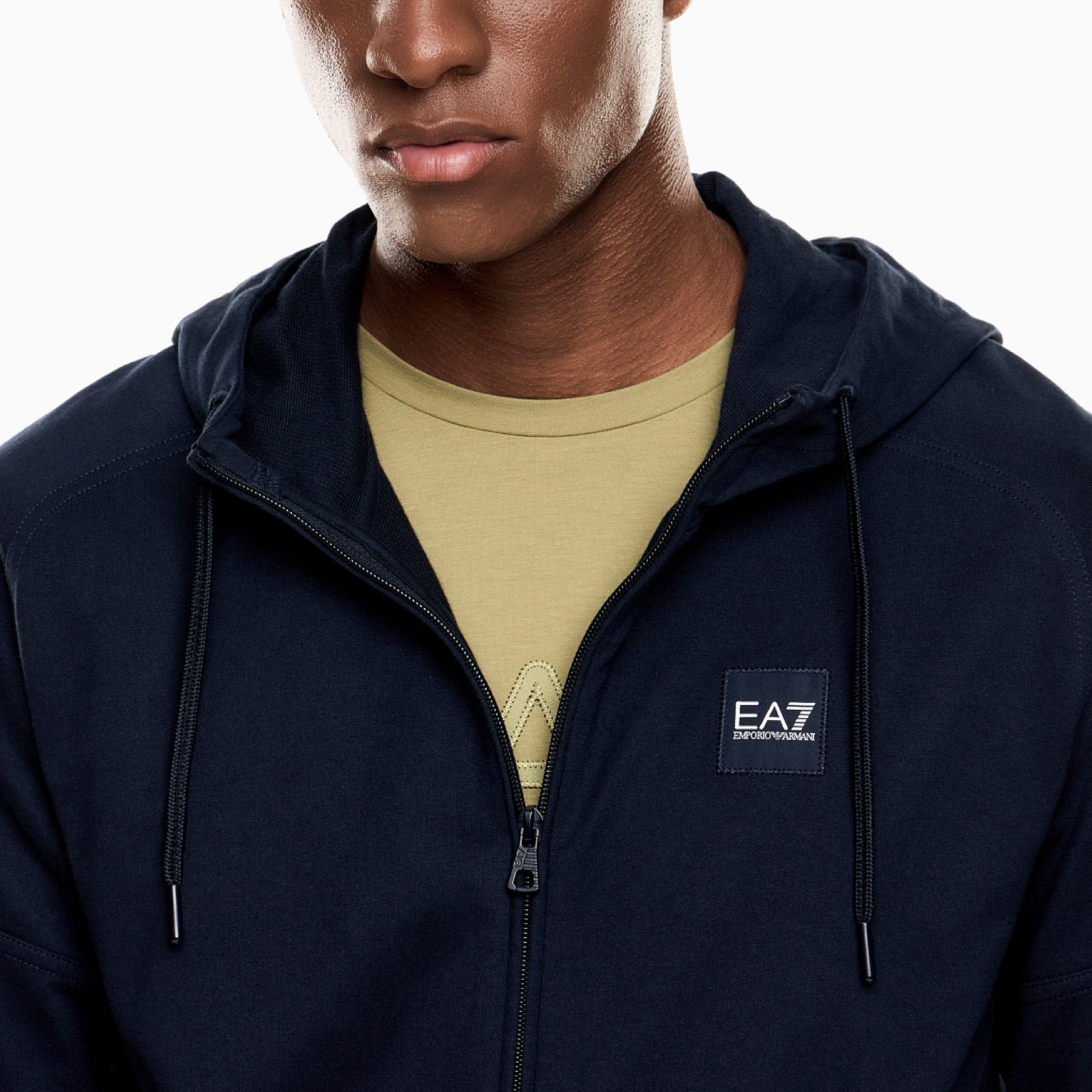 Мъжки син екип EA7 Emporio Armani Men Tracksuit 7M000914 AF10377 Close-Up