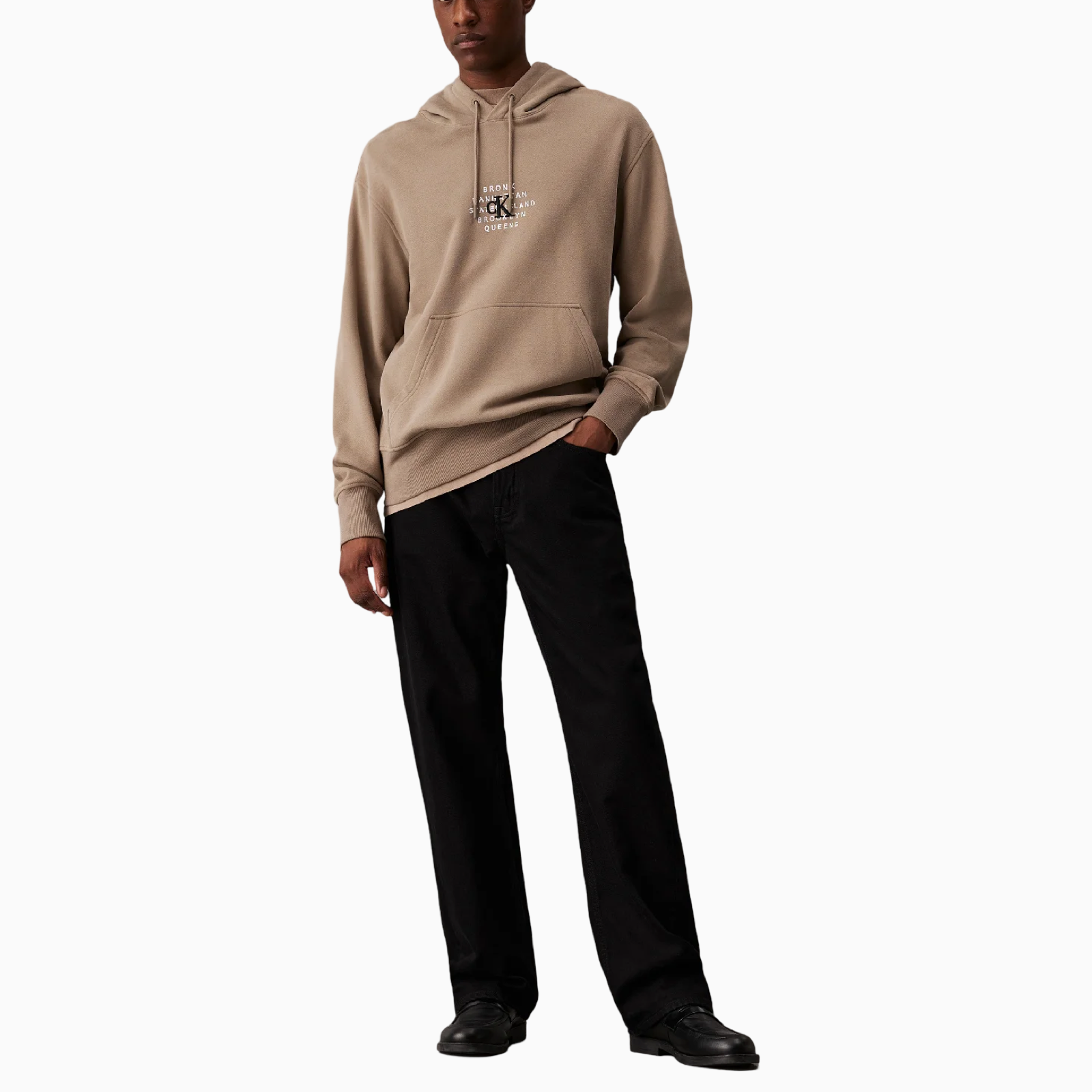 Мъжко бежово худи Calvin Klein Jeans
J30J326879