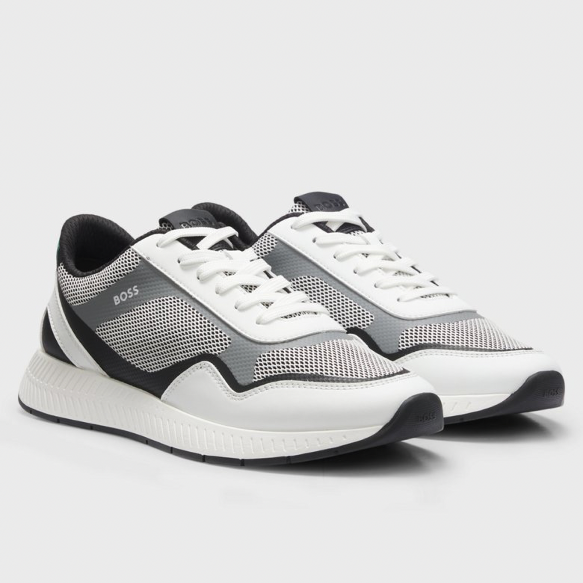 Мъжки маратонки Boss Titanium Runn Men Sneakers 50568928 125 Front View