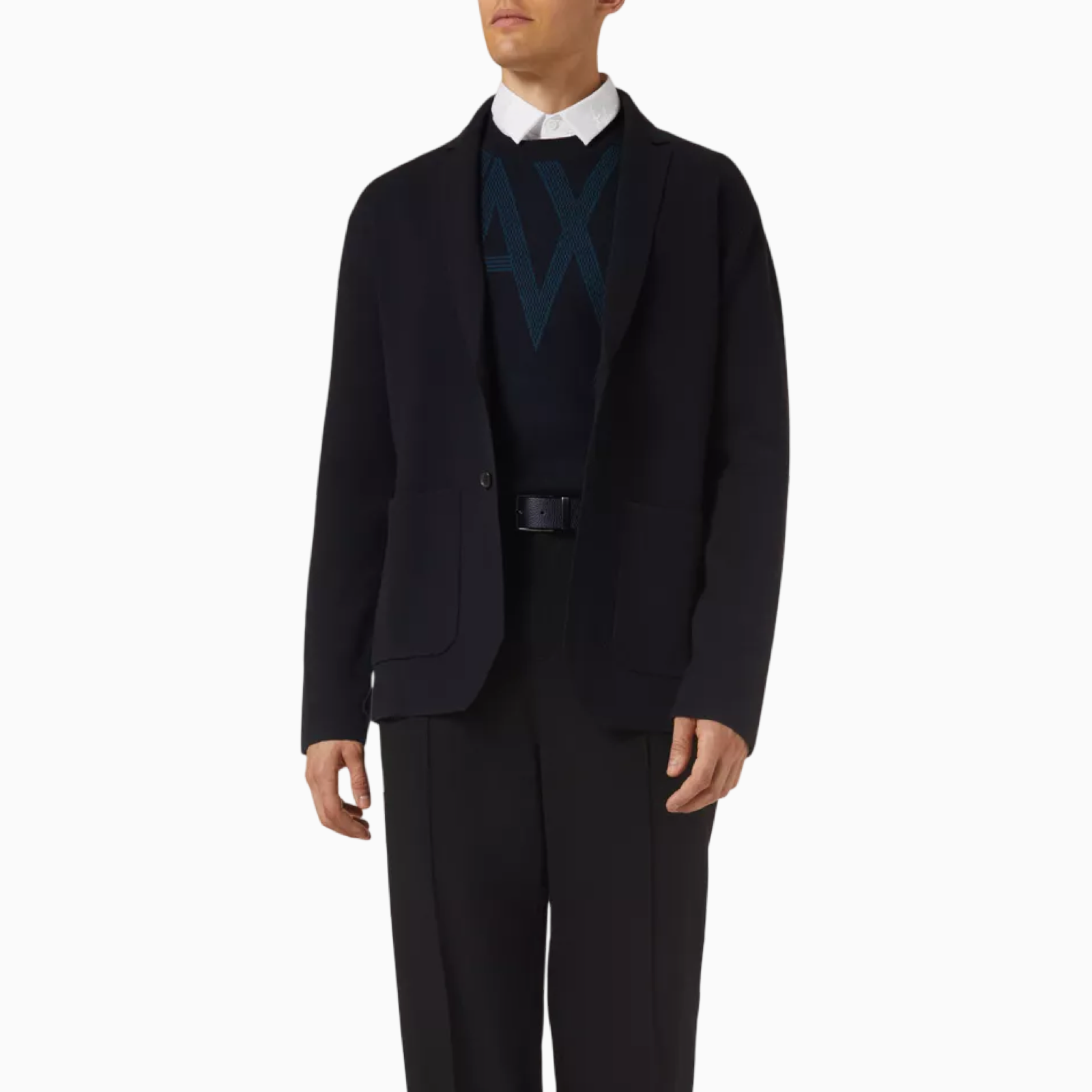 Мъжки пуловер Armani Exchange Men Sweater XM001338 AF14007 Front View