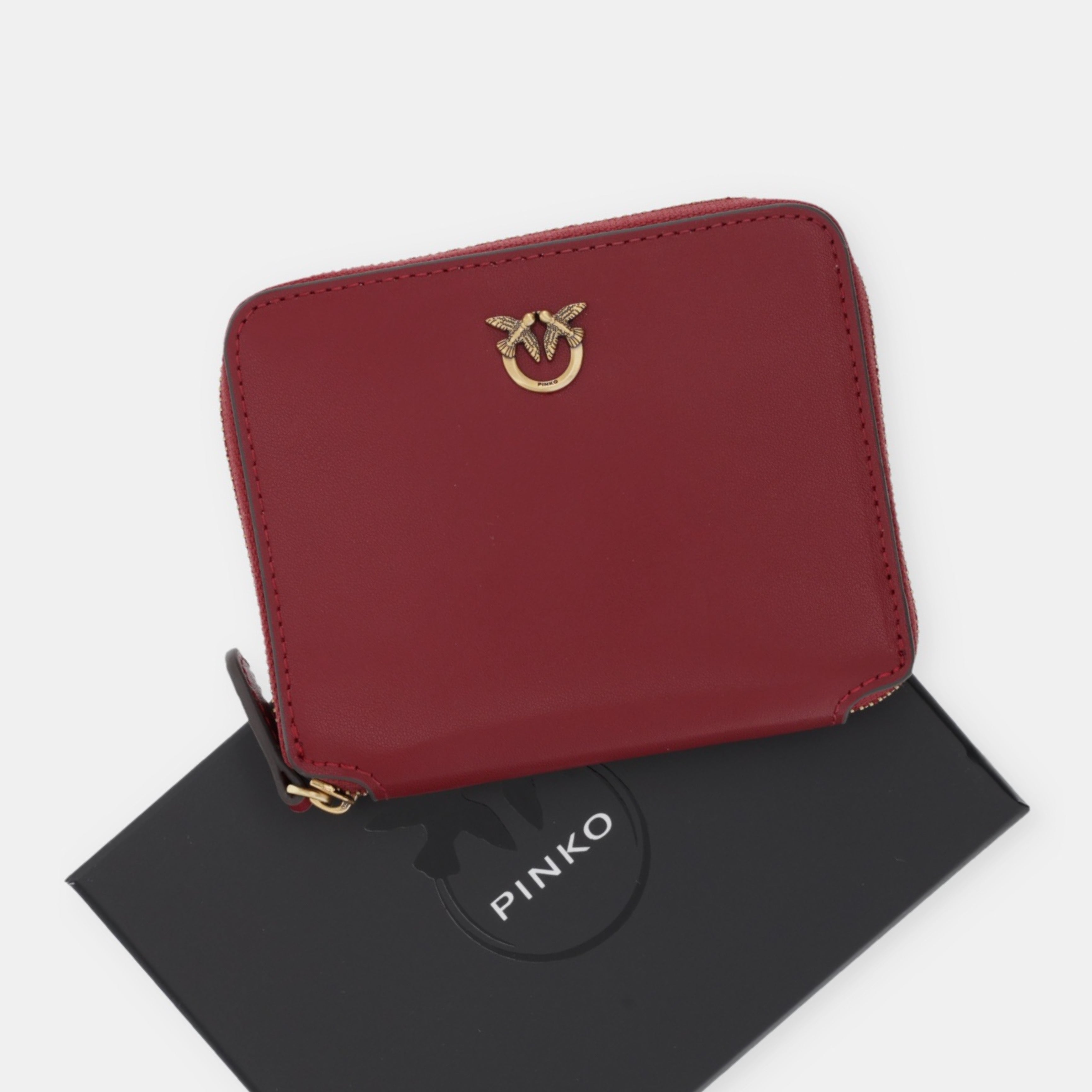 Дамско портмоне с цип Women’s wallet Pinko Bordeaux 100249 A0F1 RR8Q