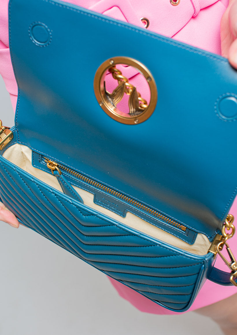 Дамска чанта Women’s shoulder bag PINKO 100068A0GKG35Q Ottanio inside view