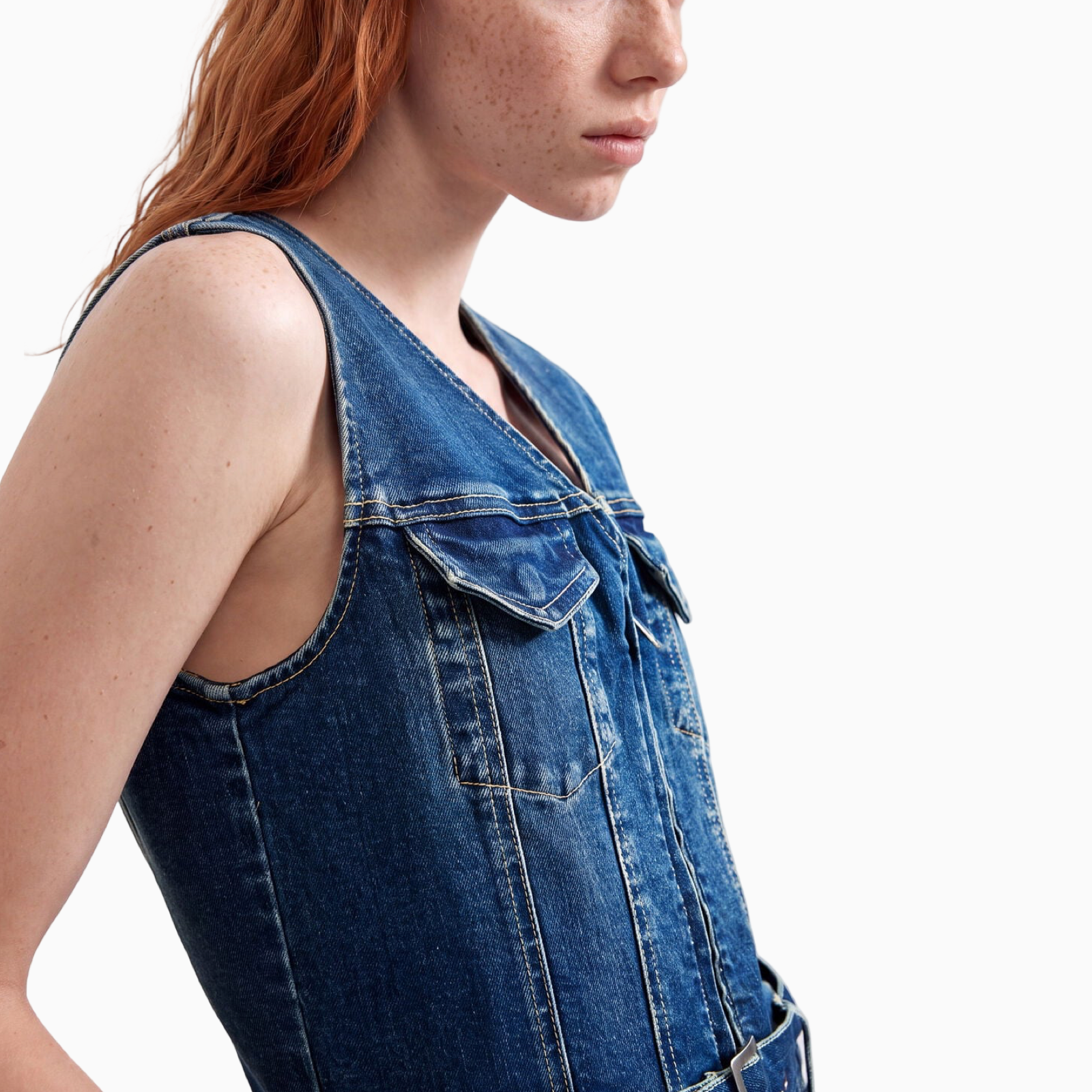 Дамска рокля Desigual Women Dress 26WWVD03 5053 Close-Up
