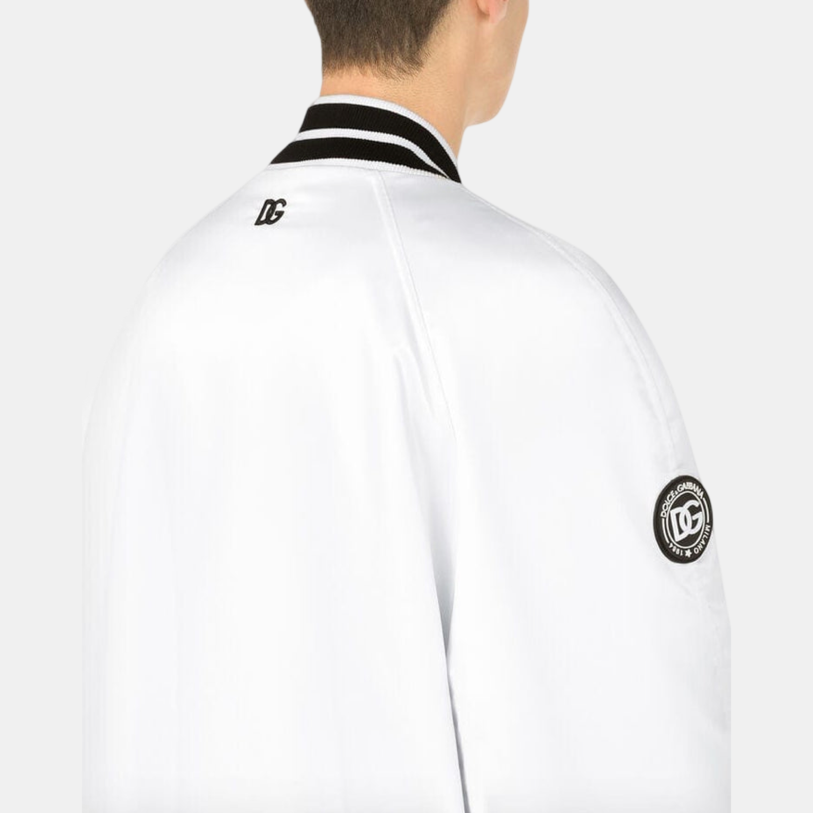 Мъжко яке Dolce & Gabbana DG Embroidery Satin Men Jacket