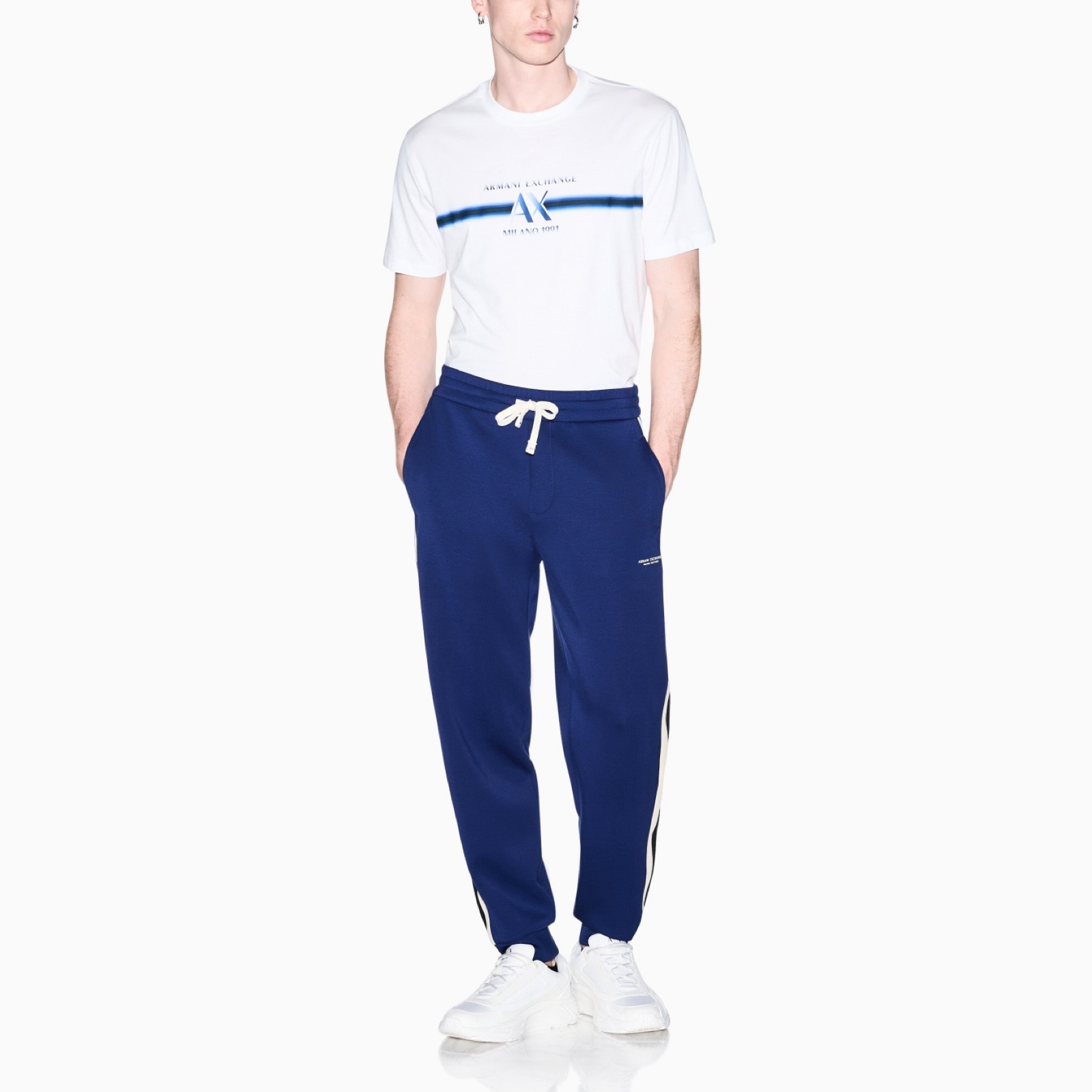 Мъжка тениска Armani Exchange Men T-shirt XM003103 AF10356 U0009 Front View