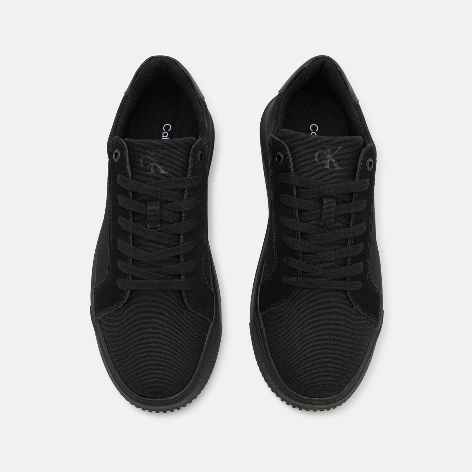 Мъжки черни кецове Calvin Klein Jeans Men Sneakers YM0YM01299 Top View