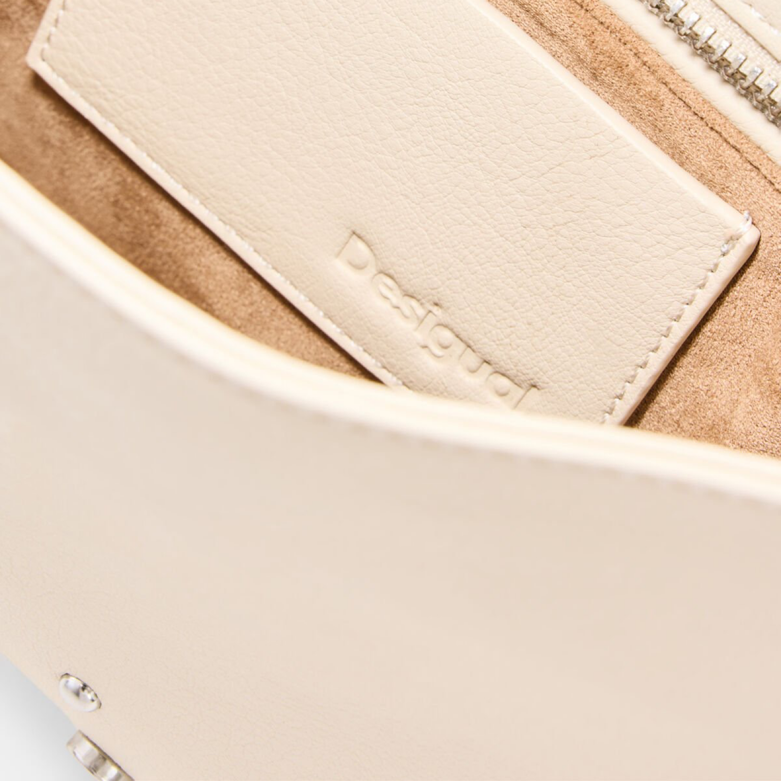 Дамска чанта Desigual Women Studded Handbag 26SAXP49 1008 Inside View