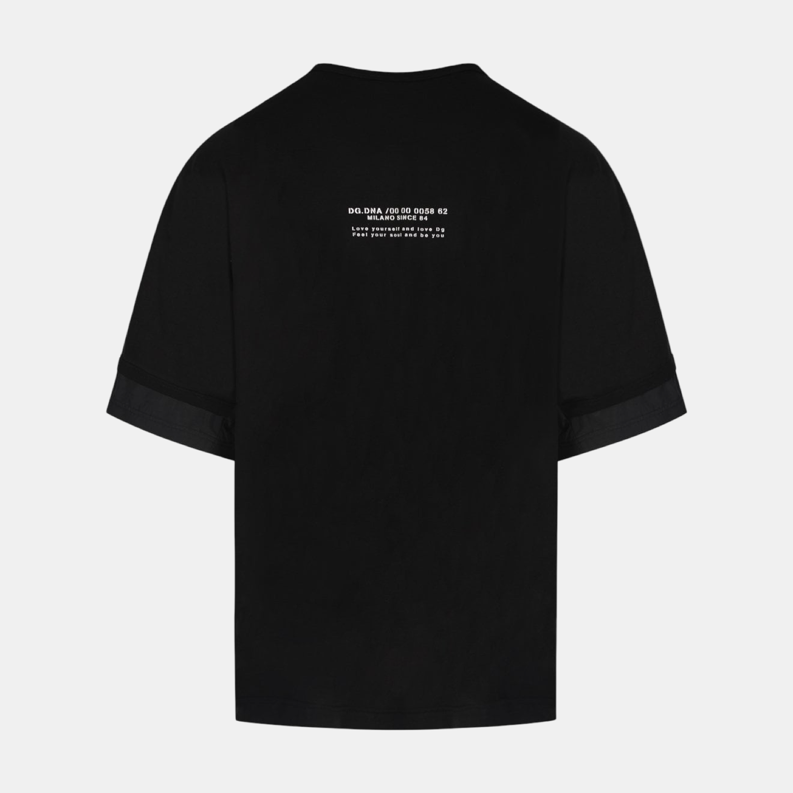 Dolce & Gabbana Camouflage Pocket Oversized T-shirt G8MV0Z G7YJR N0000 Back View