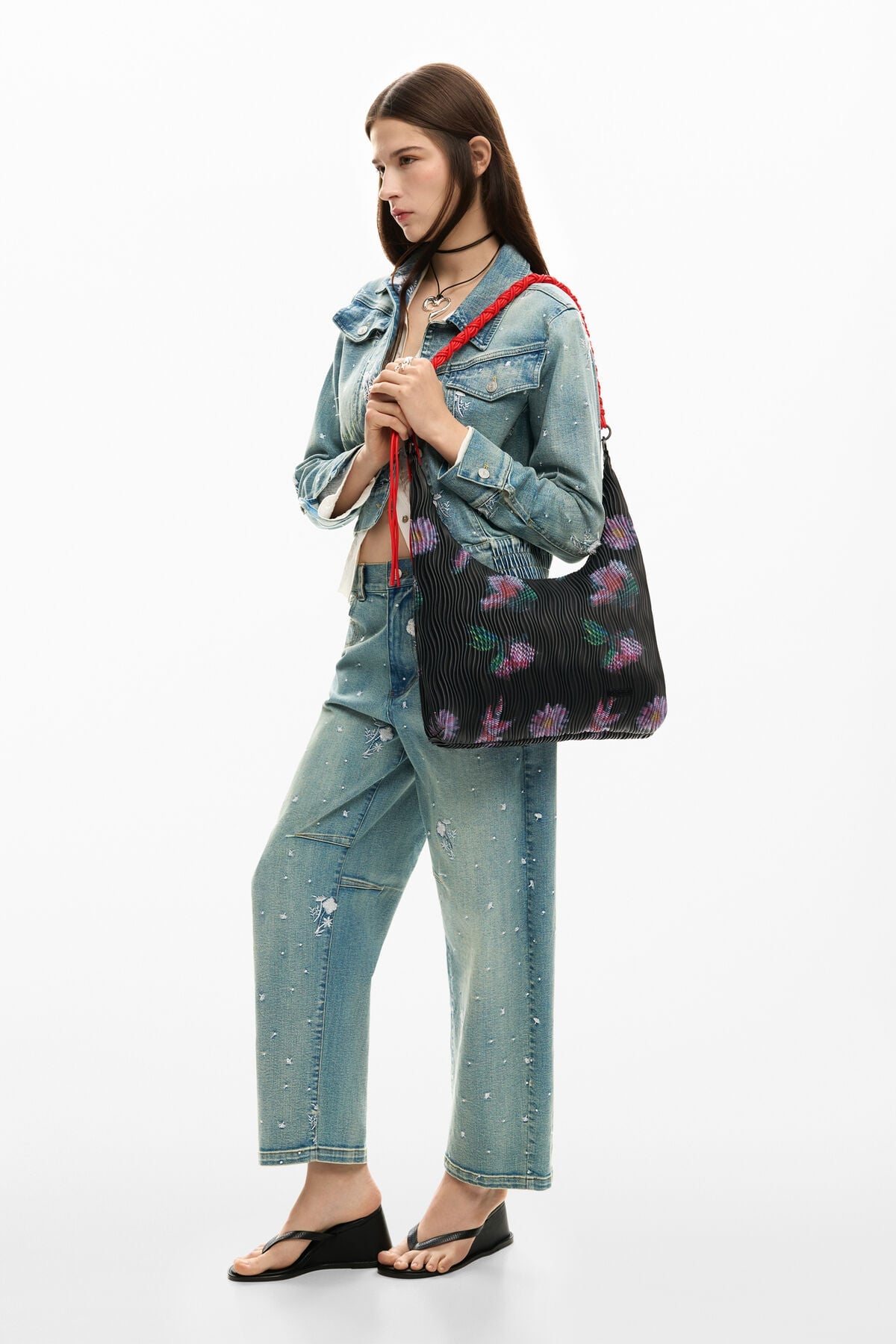 Дамска чанта Desigual Women Bag 26SAXP57 2000 Side View
